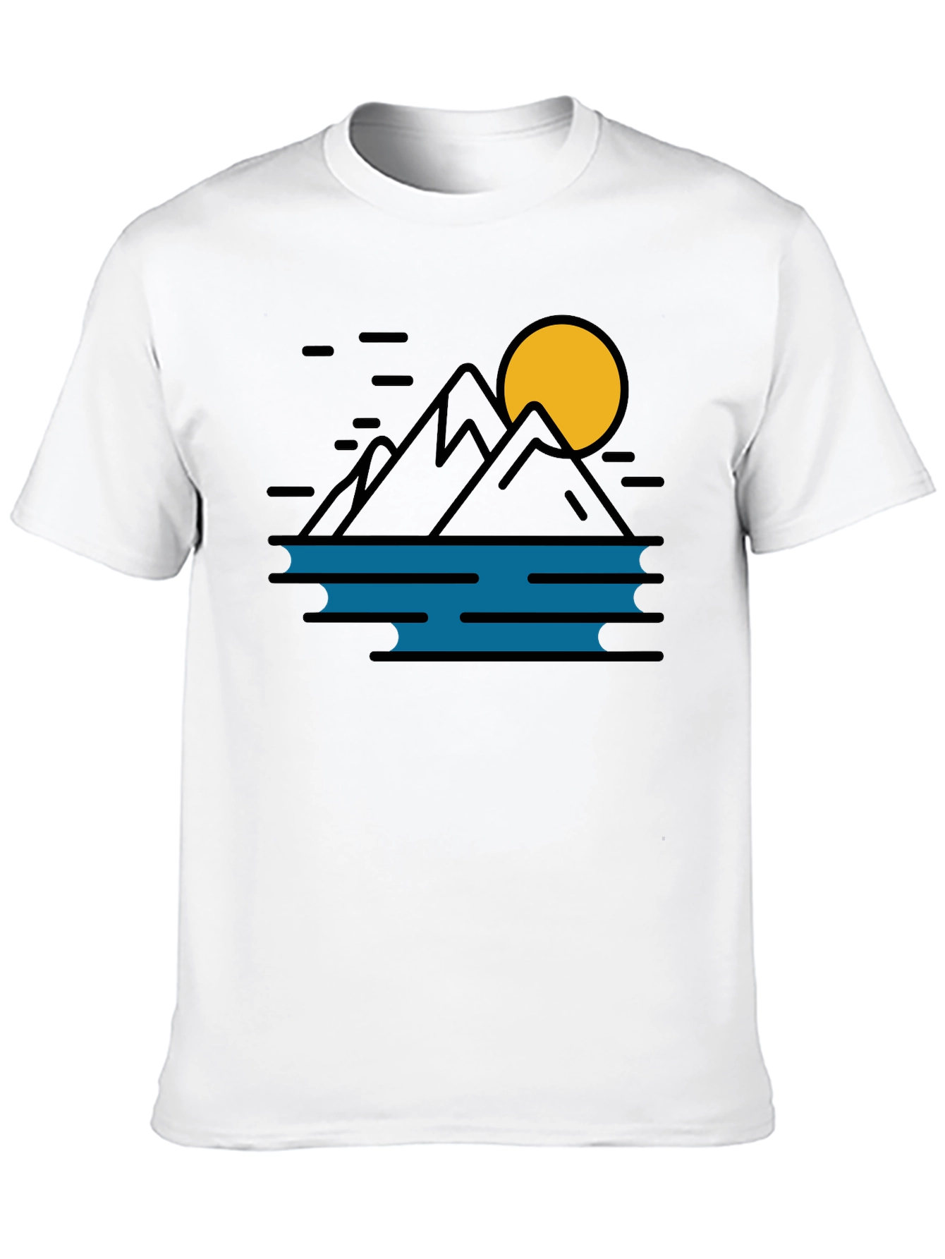 Mountain & Moon Graphic Tee