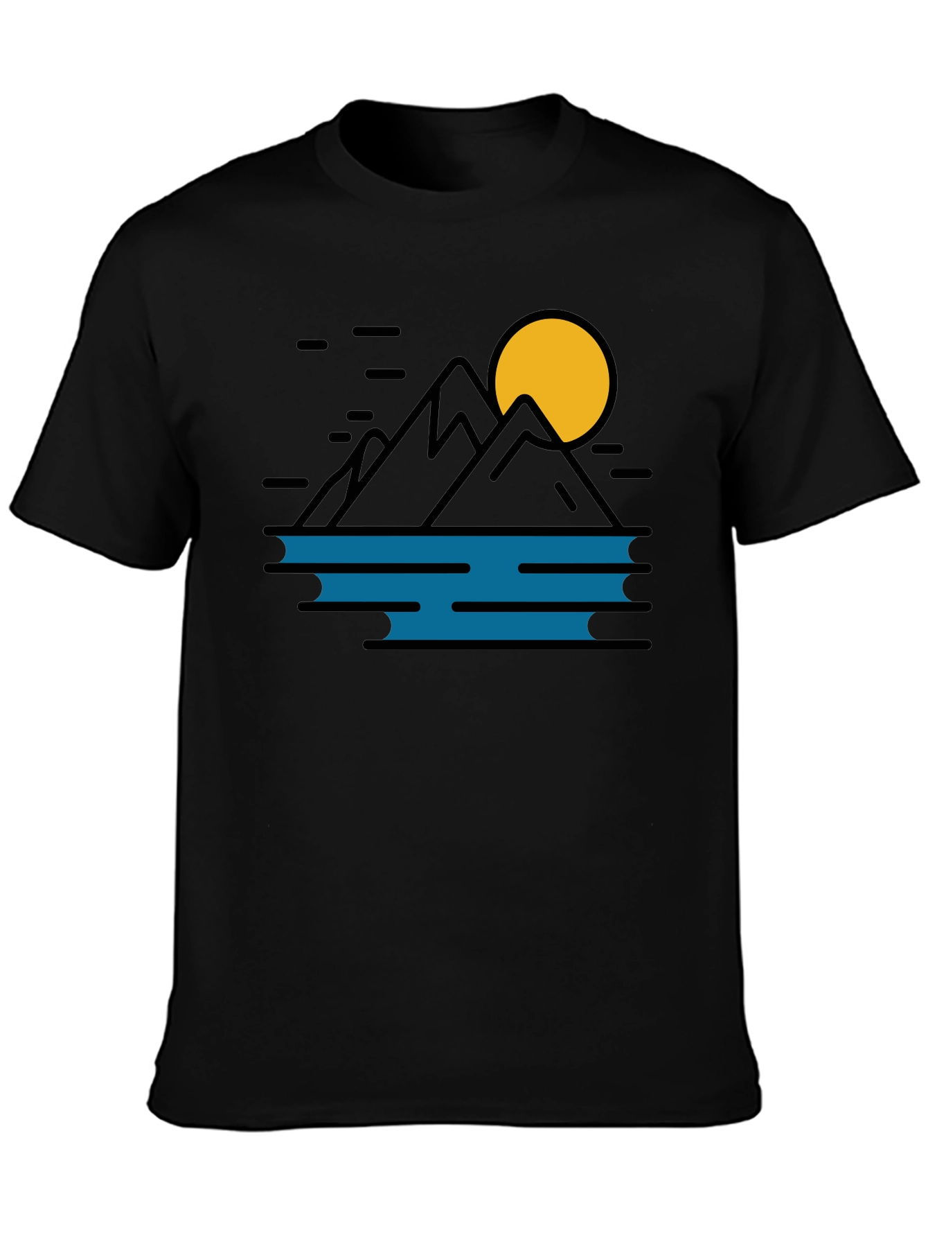 Mountain & Moon Graphic Tee