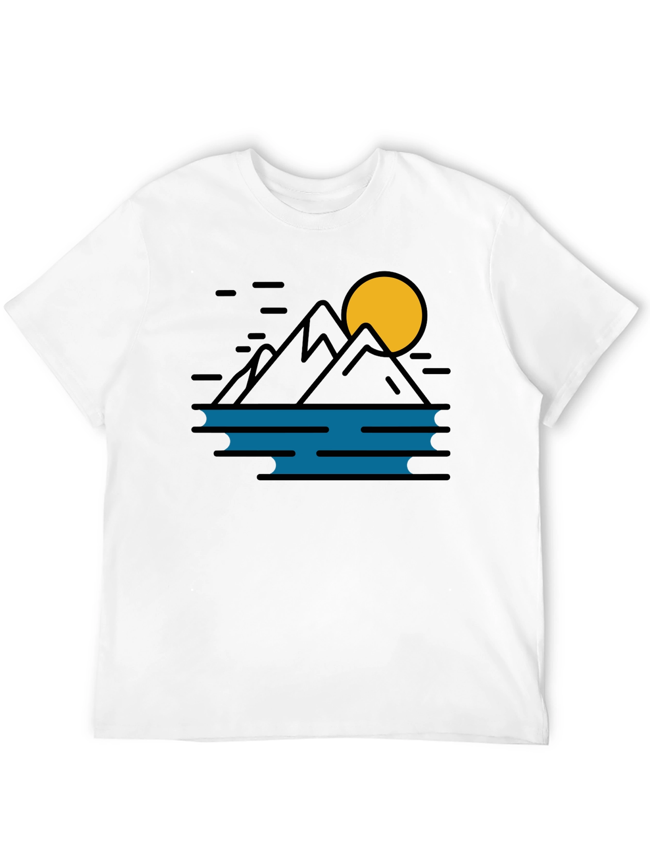 Mountain & Moon Graphic Tee