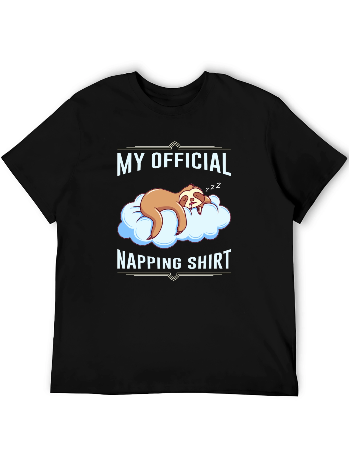 Sloth Napping Shirt - Funny Sleep T-Shirt