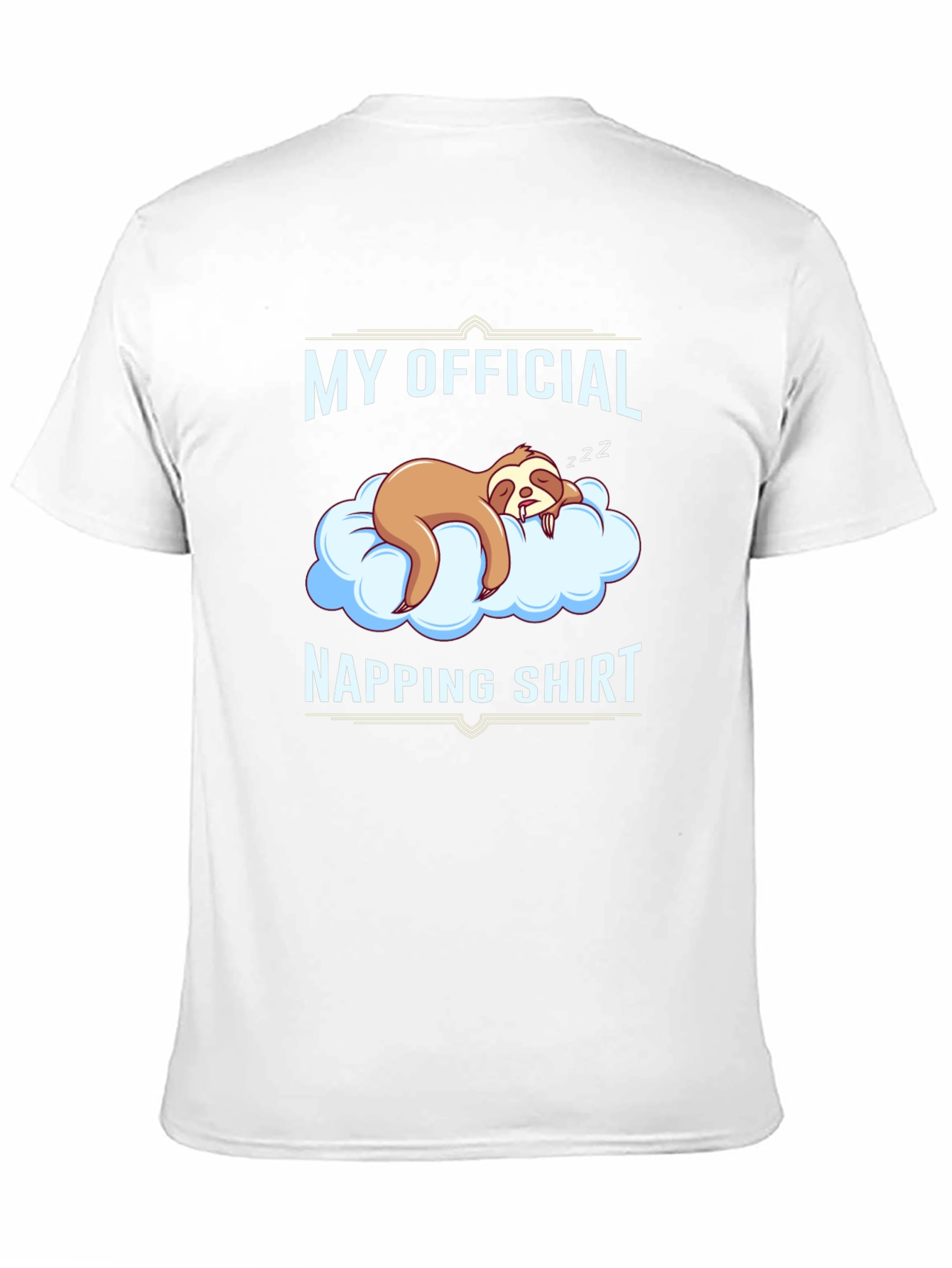 Sloth Napping Shirt - Funny Sleep T-Shirt