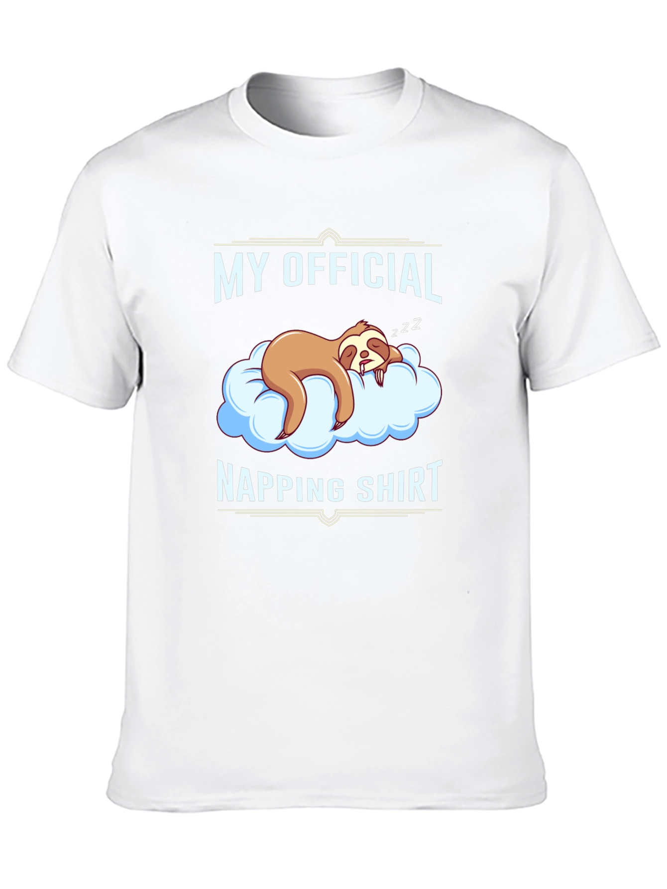 Sloth Napping Shirt - Funny Sleep T-Shirt