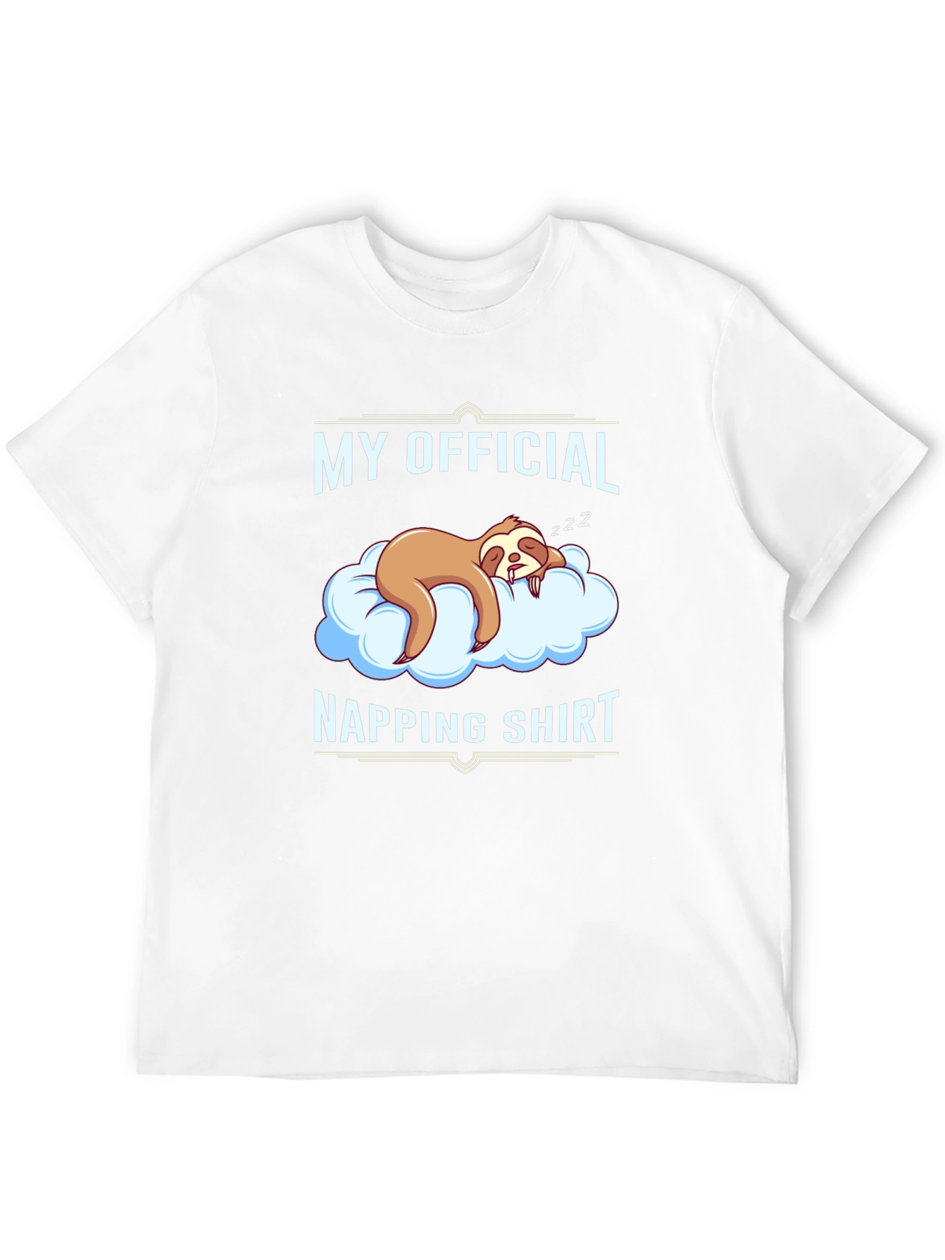 Sloth Napping Shirt - Funny Sleep T-Shirt