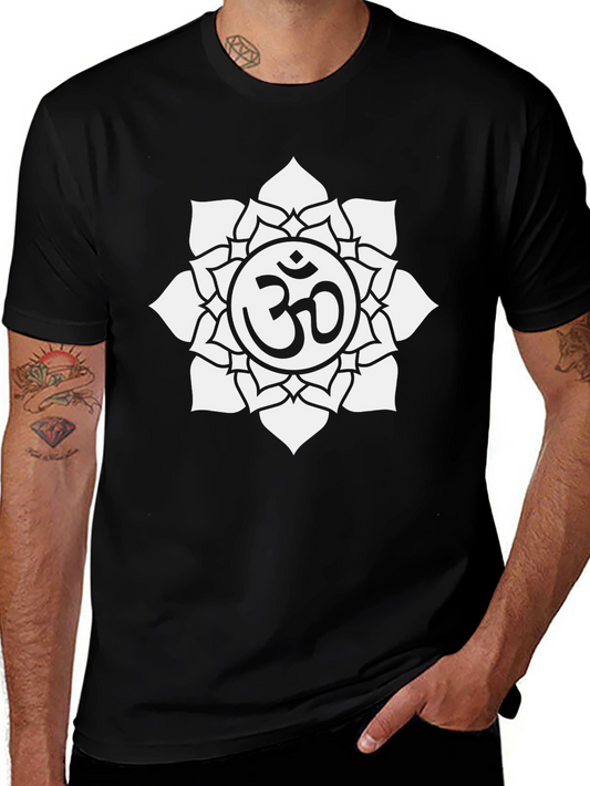 Om Mandala Graphic Tee - Yoga Meditation T-Shirt
