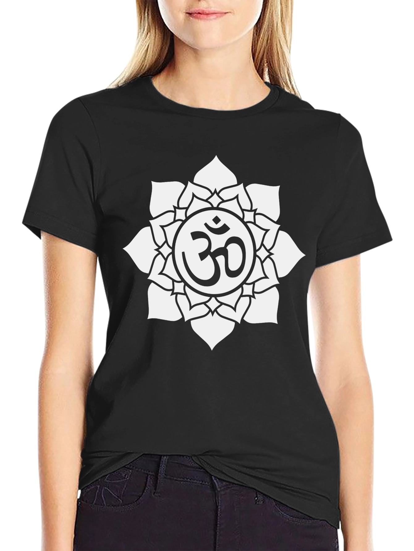 Om Mandala Graphic Tee - Yoga Meditation T-Shirt