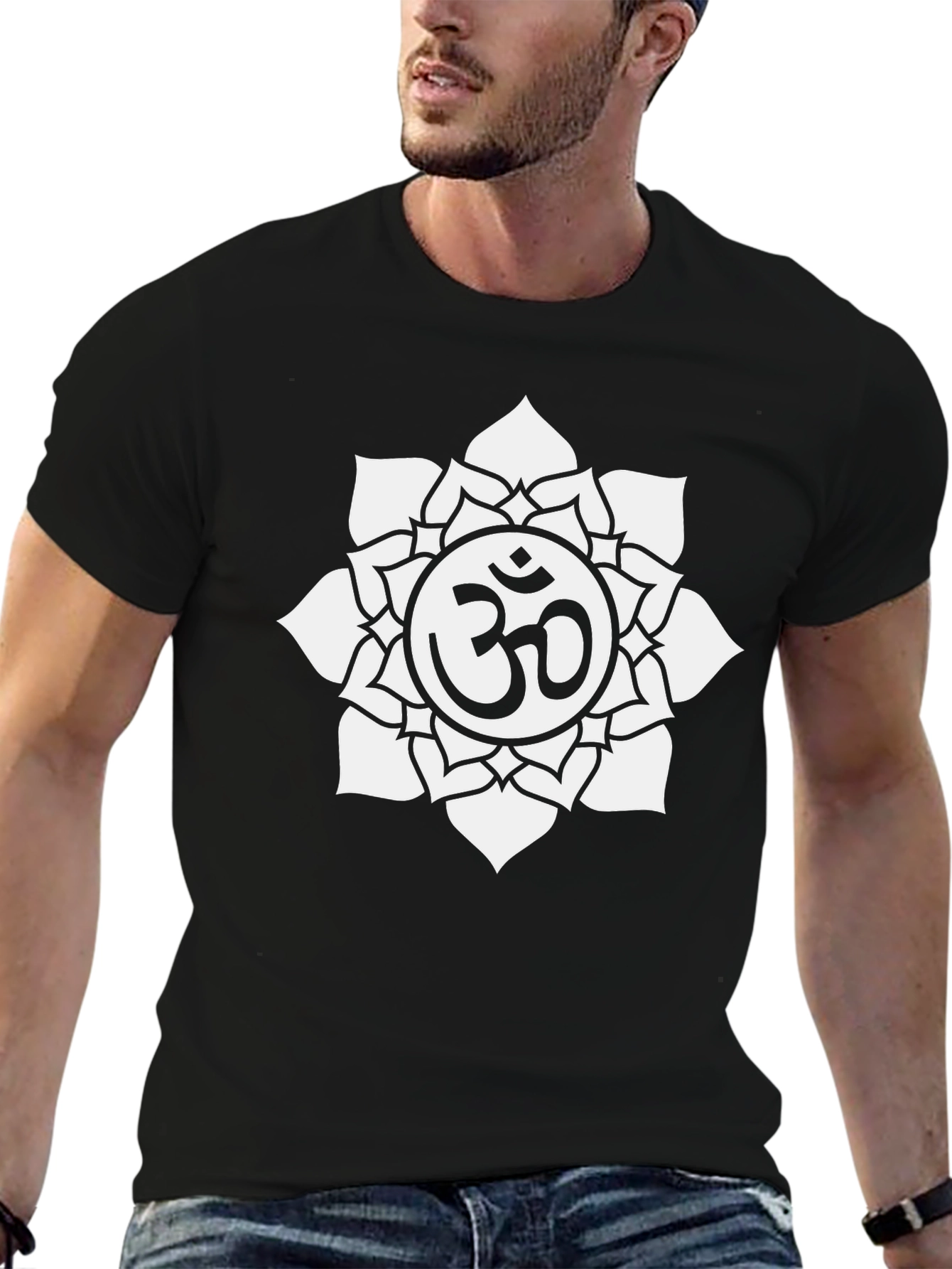 Om Mandala Graphic Tee - Yoga Meditation T-Shirt