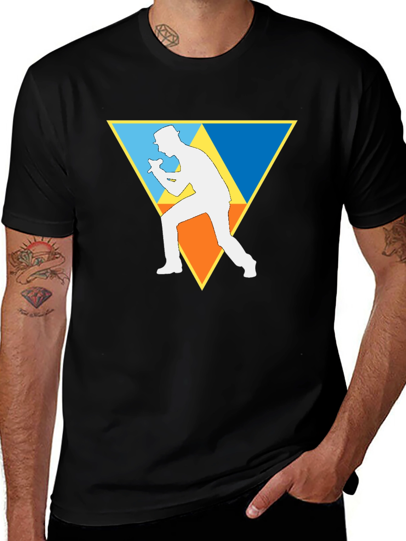 Retro Singer Graphic Tee - Stylish Casual Wear