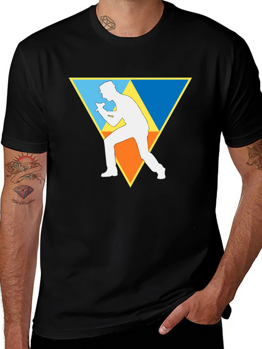 Retro Singer Graphic Tee - Stylish Casual Wear