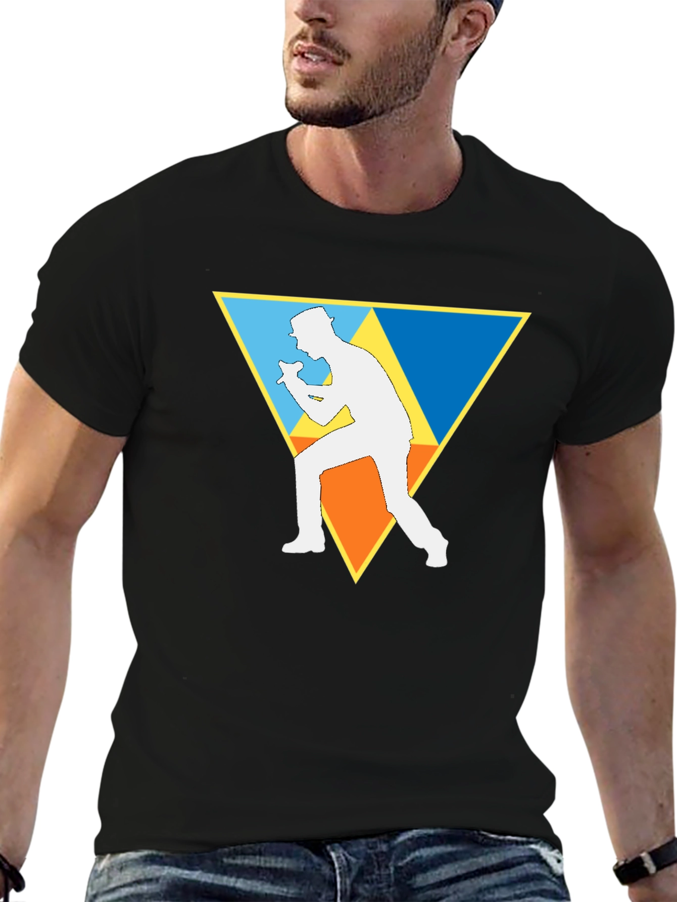 Retro Singer Graphic Tee - Stylish Casual Wear