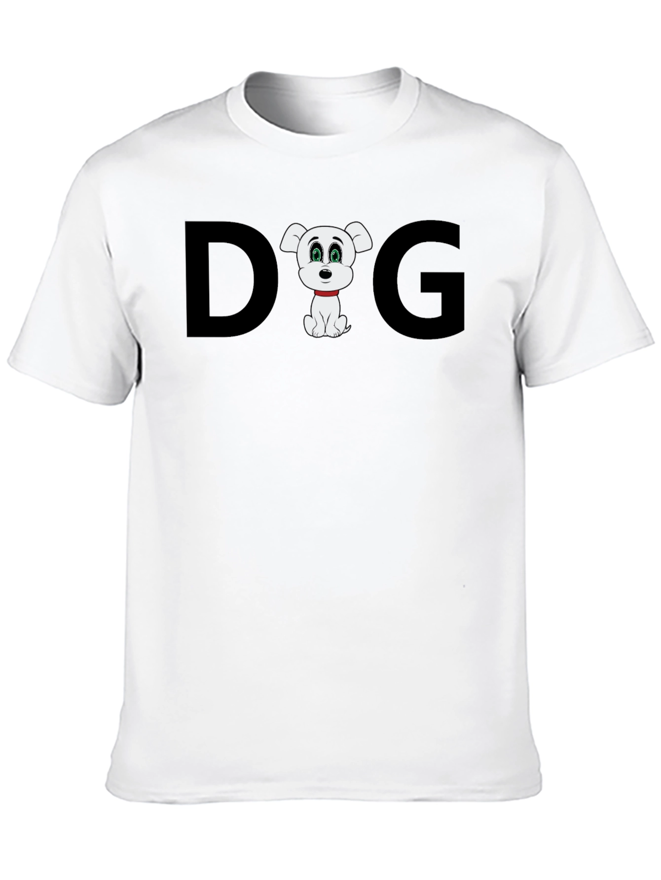 Dog Graphic T-Shirt: Cute Cartoon Puppy Tee