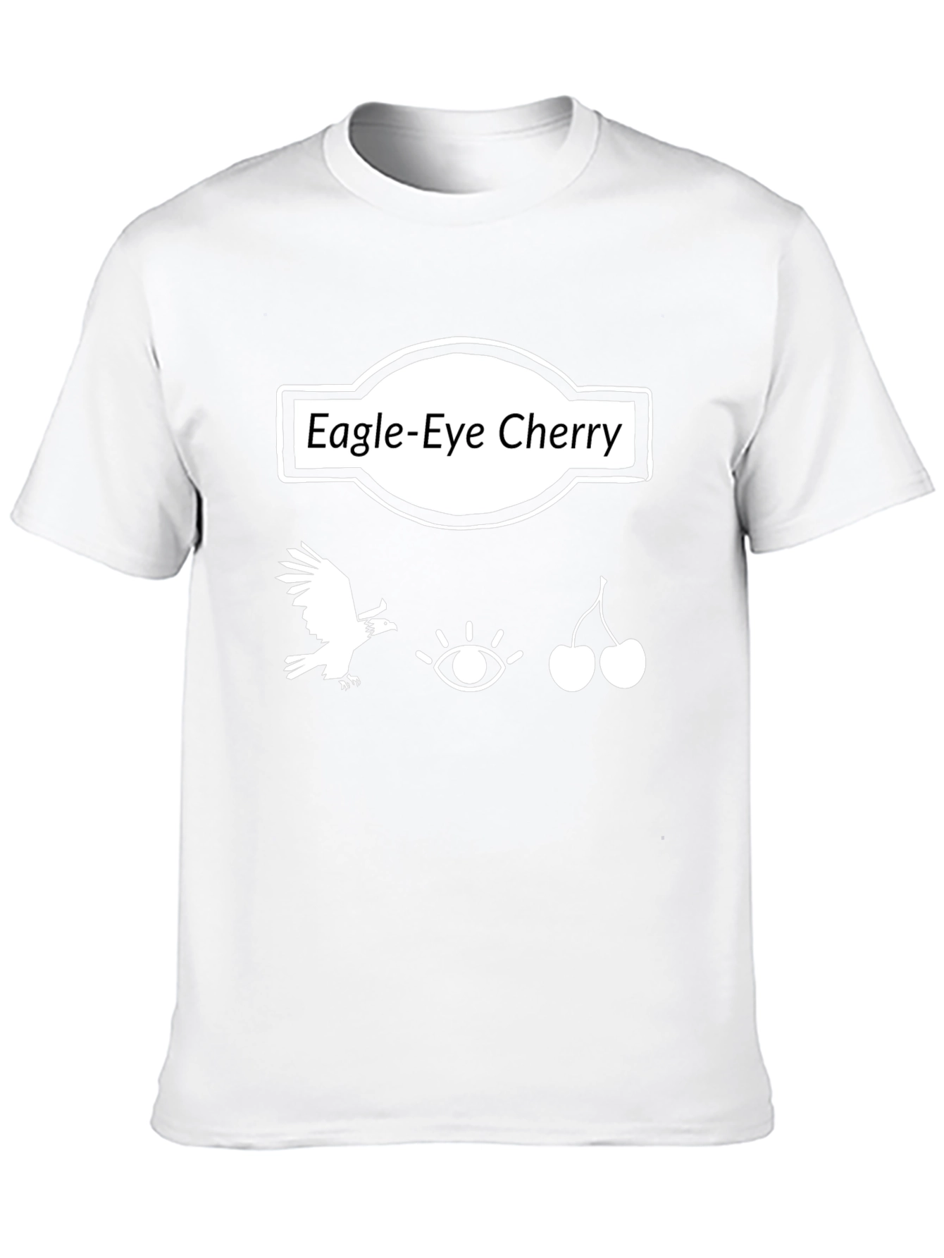Eagle-Eye Cherry Graphic Tee - Black Cotton T-Shirt