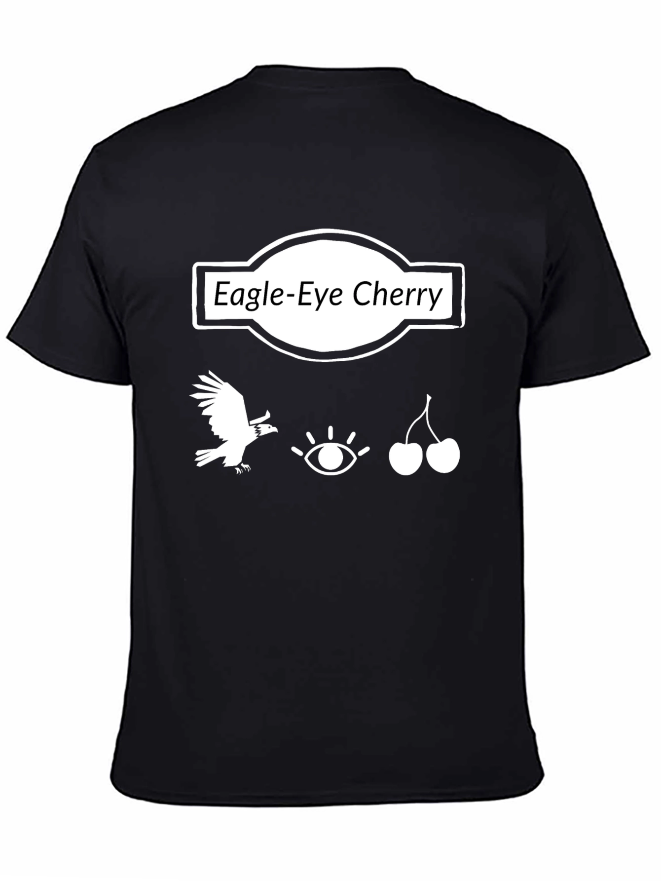 Eagle-Eye Cherry Graphic Tee - Black Cotton T-Shirt