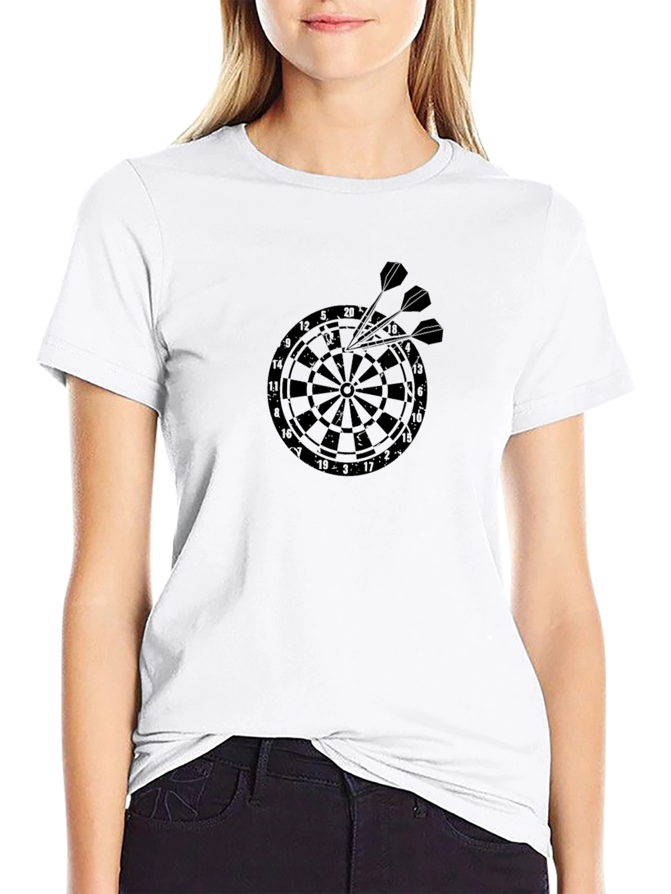 Darts Board T-Shirt - Classic Game Tee
