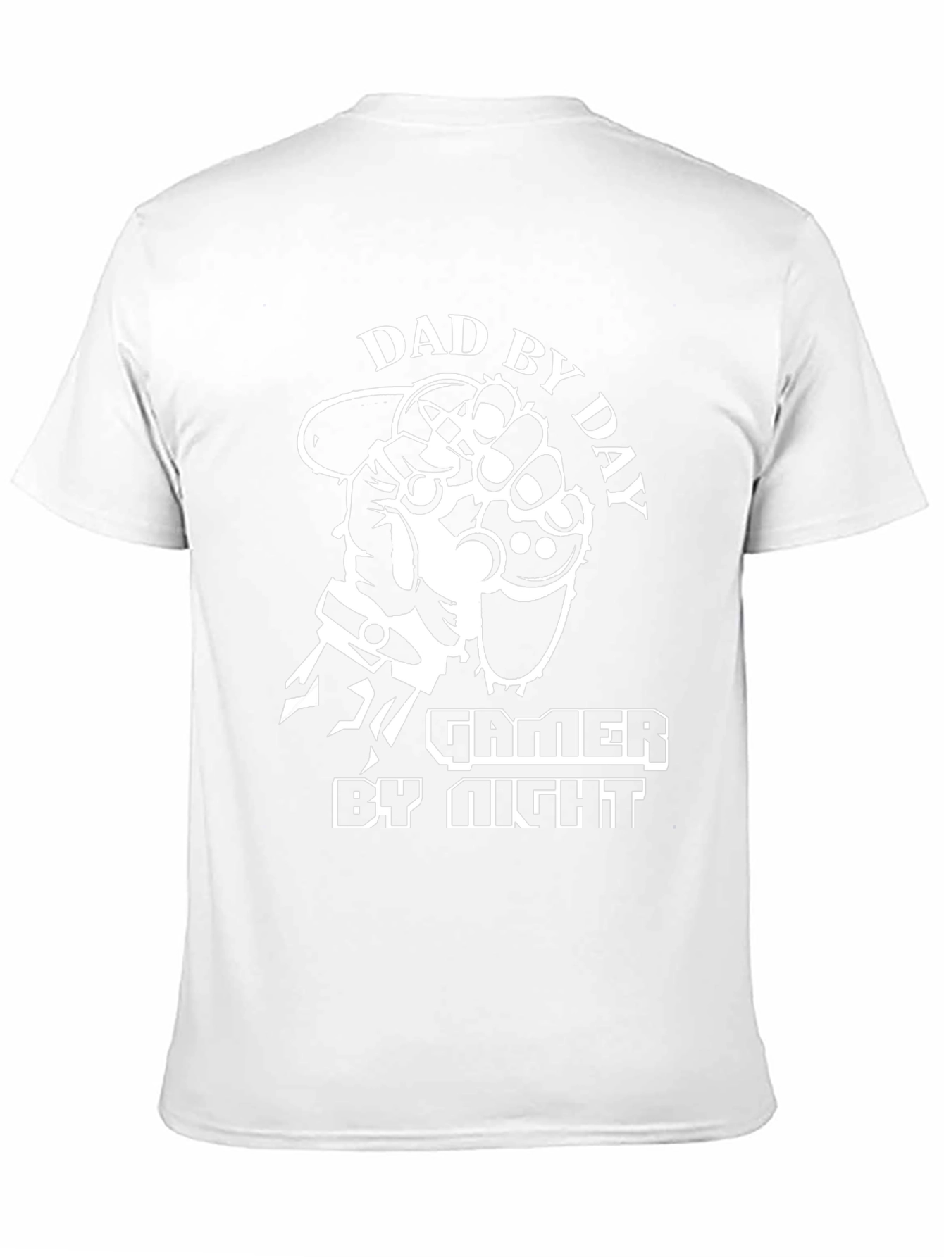 Dad by Day Gamer by Night Black T-Shirt