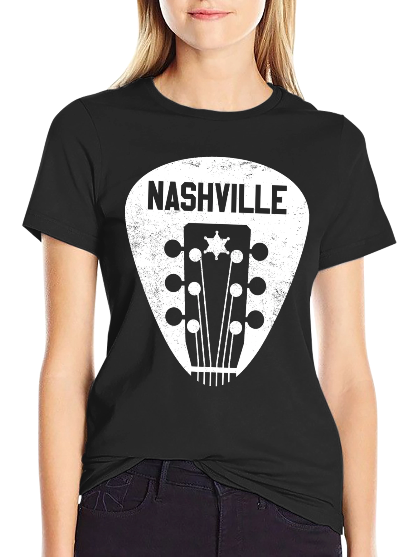 Nashville Guitar Pick Graphic Tee