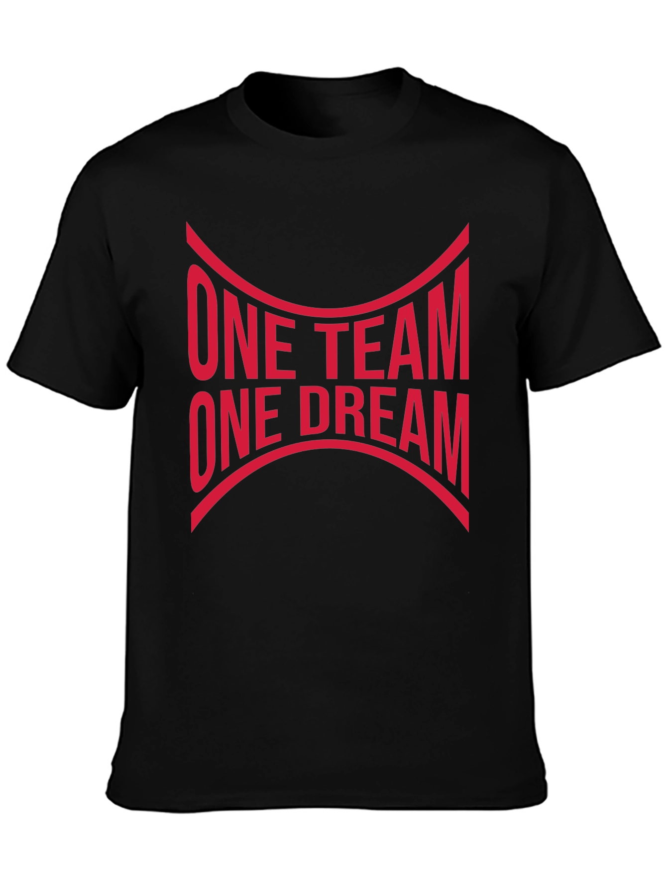 One Team One Dream Graphic Tee - Black