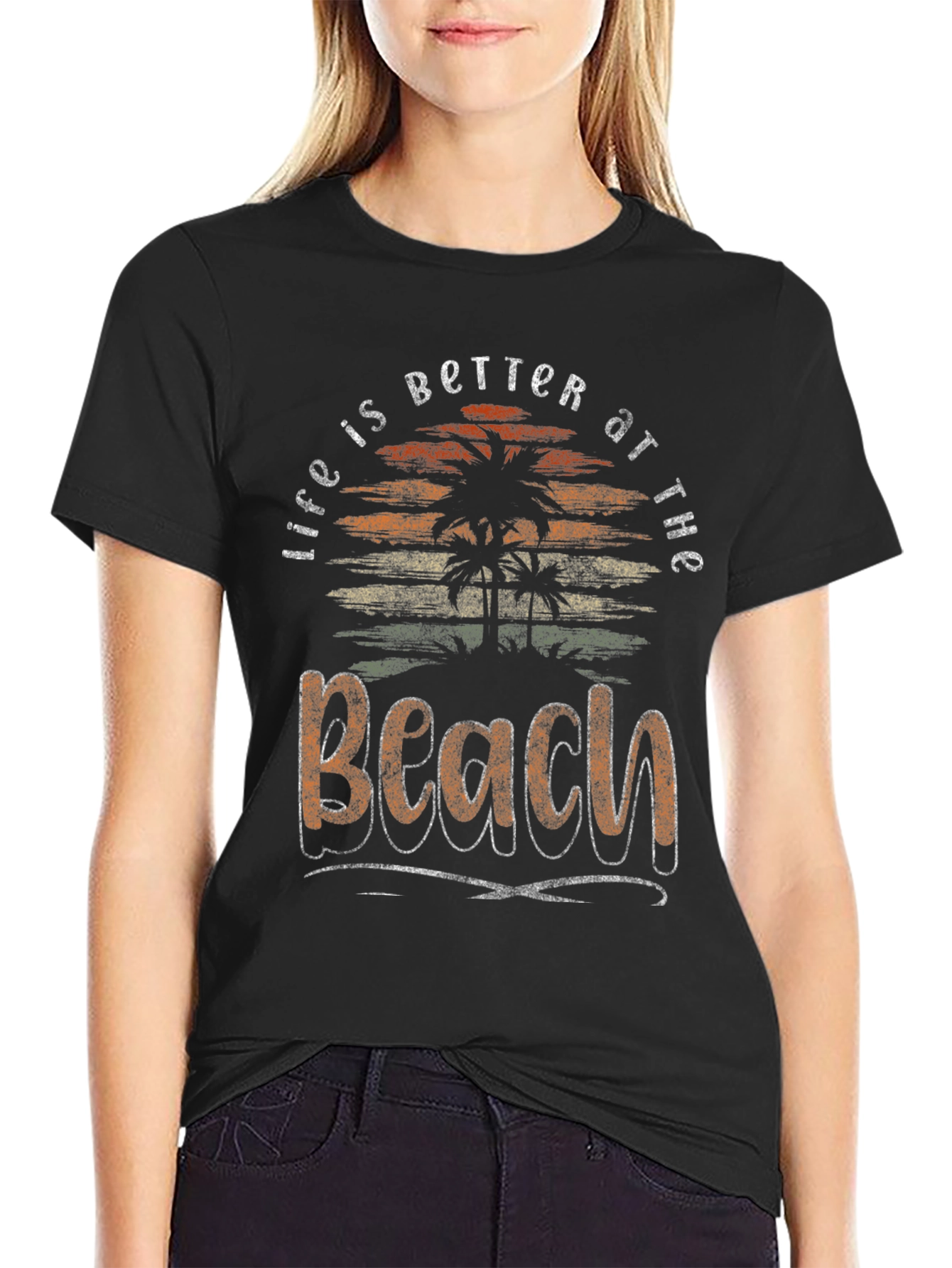 Life is Better at the Beach Graphic T-Shirt