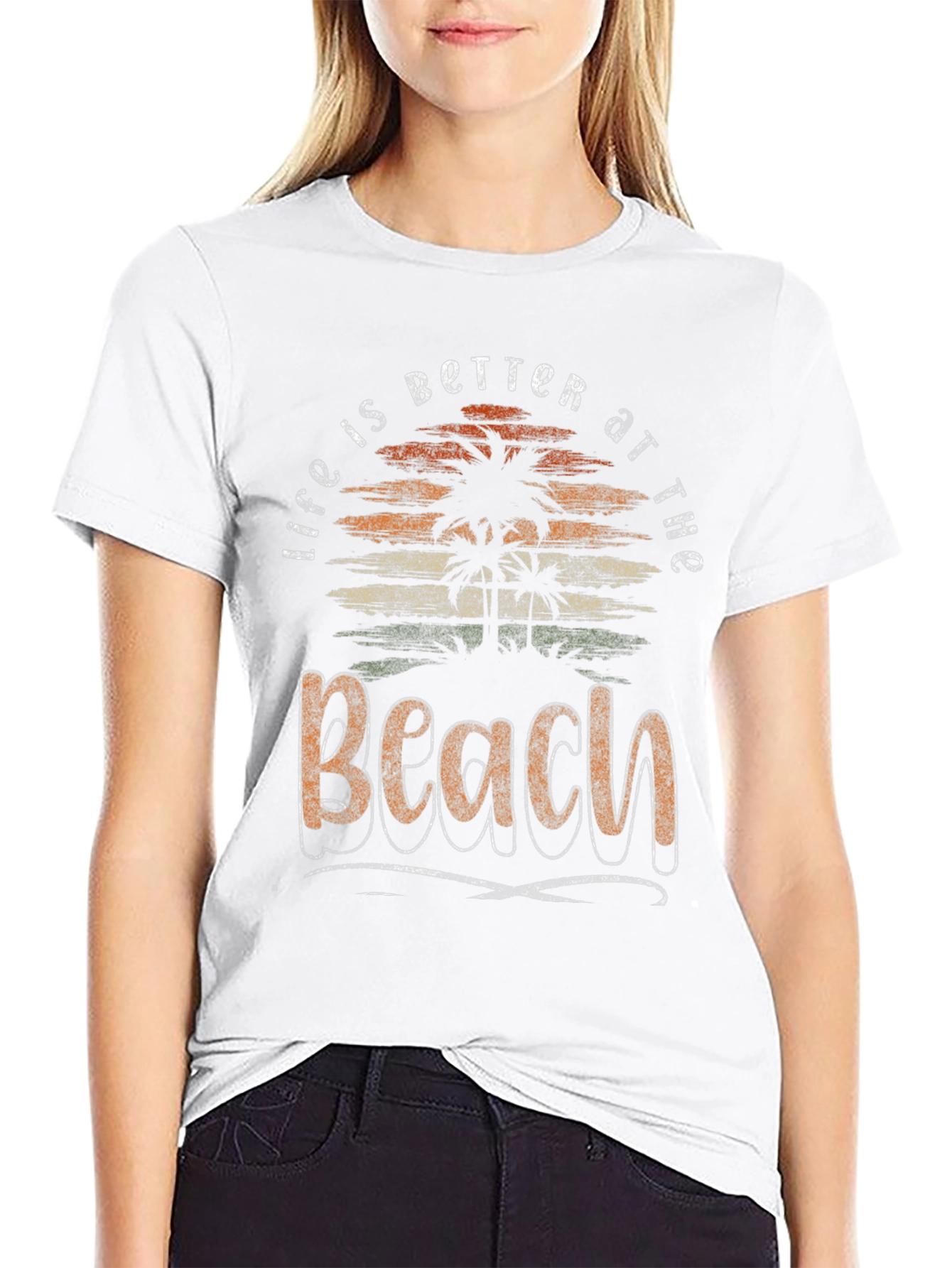 Life is Better at the Beach Graphic T-Shirt