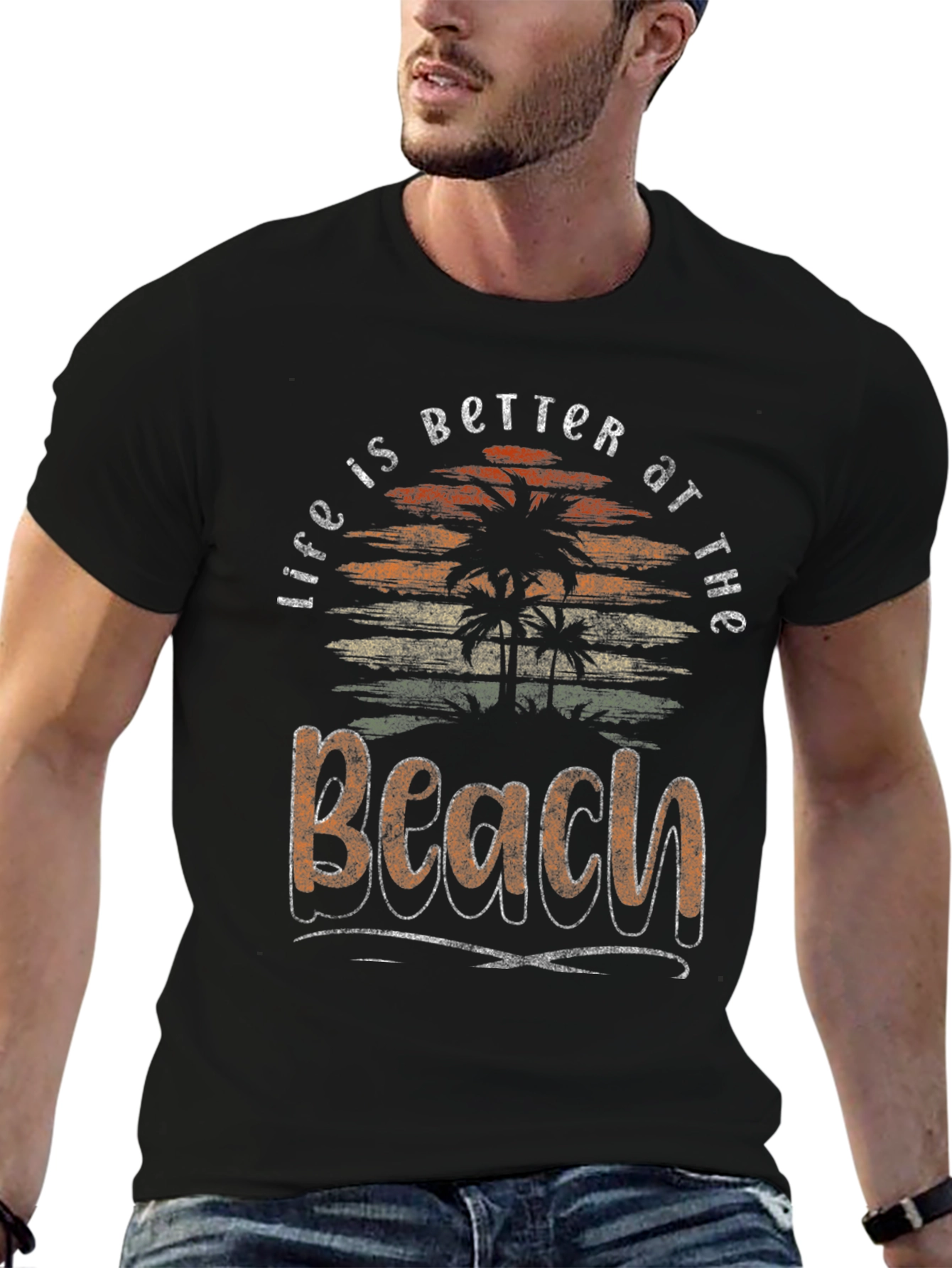 Life is Better at the Beach Graphic T-Shirt