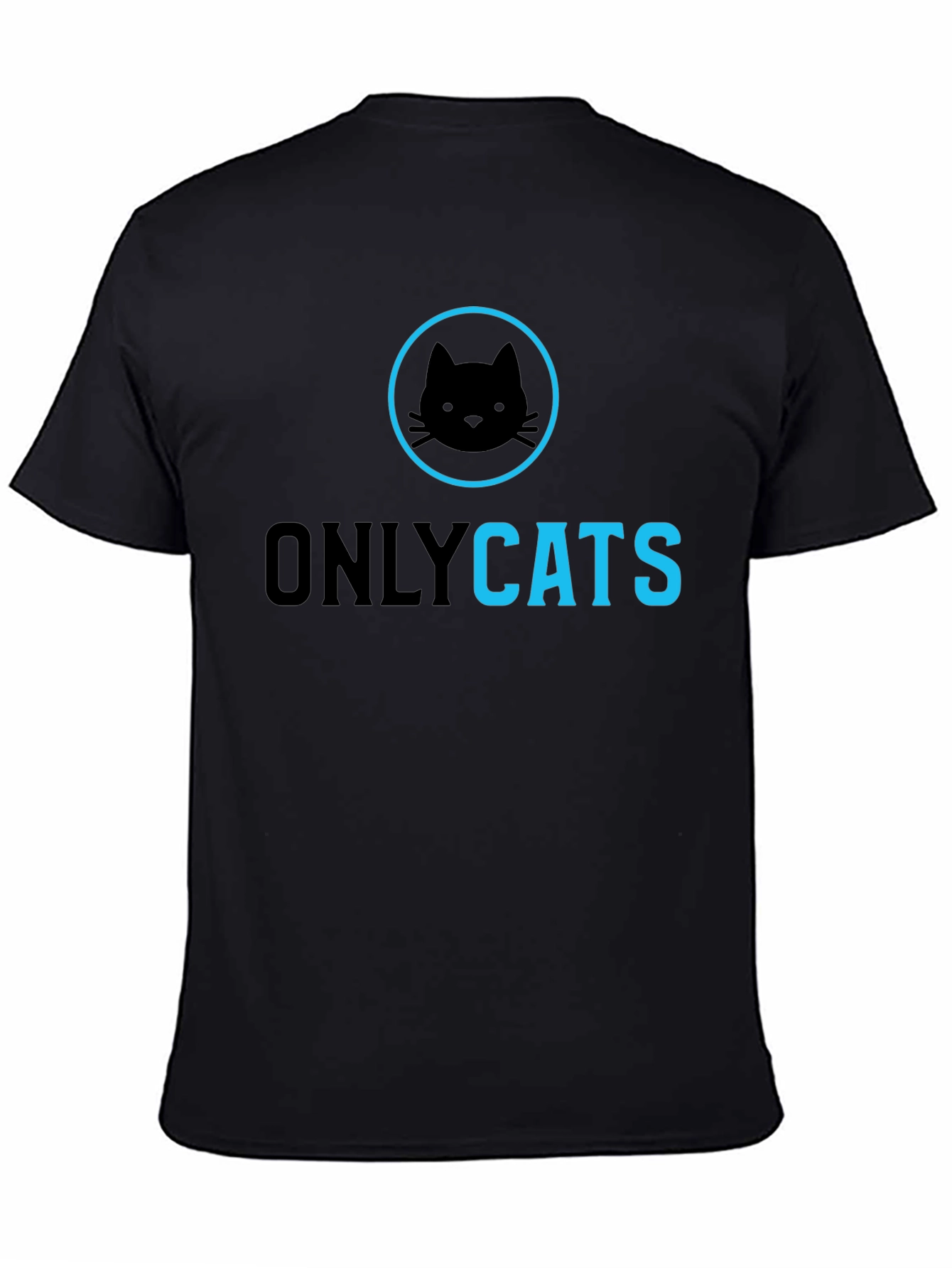 Only Cats Black Graphic Tee - Unisex