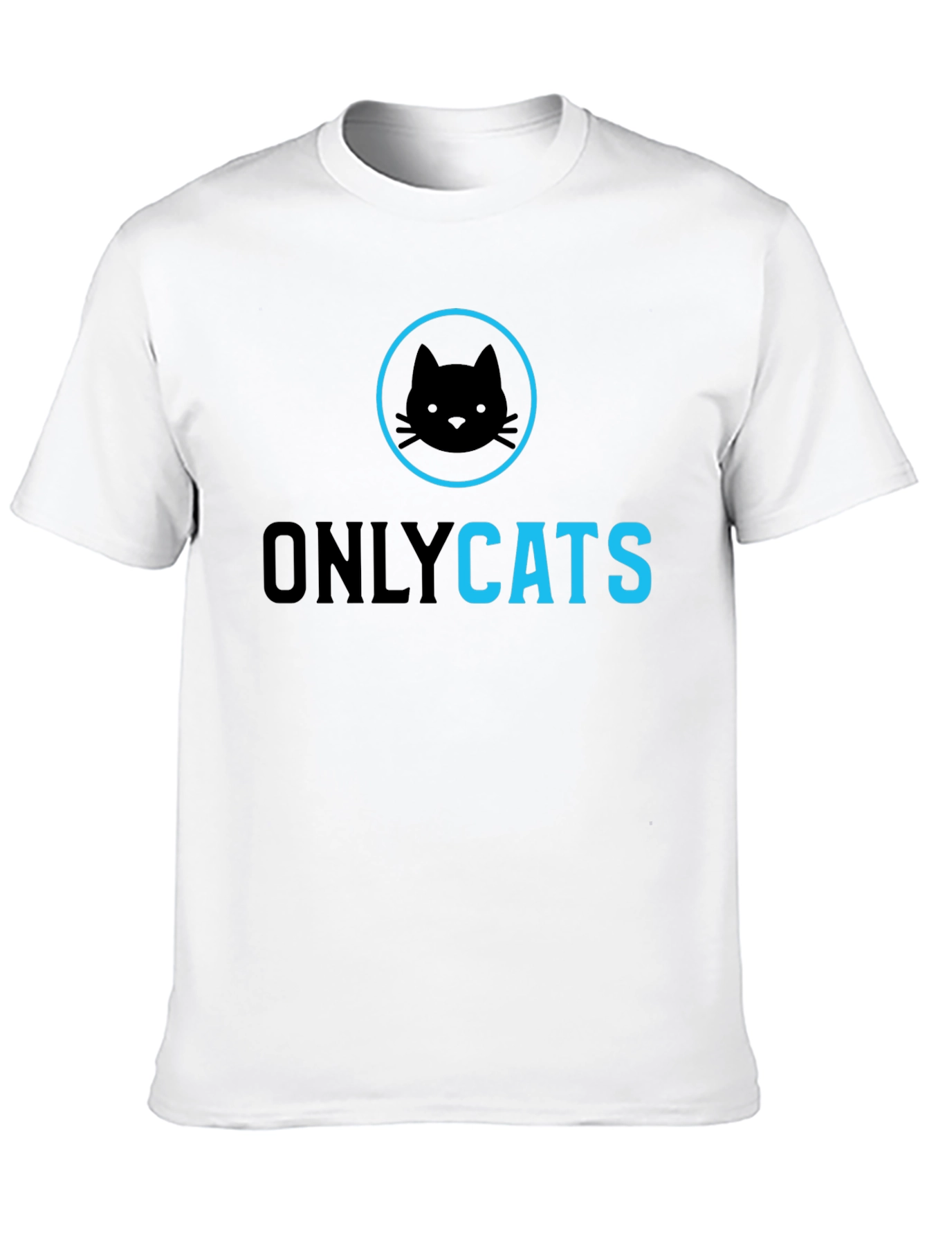 Only Cats Black Graphic Tee - Unisex