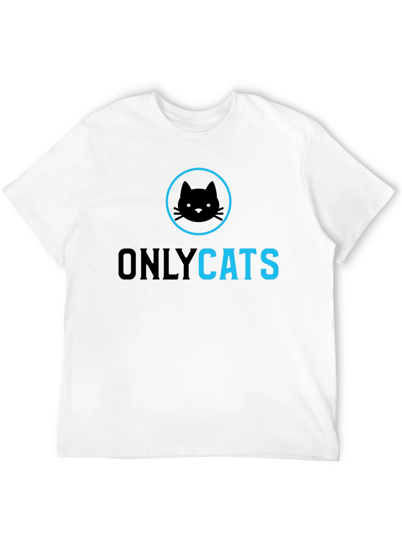Only Cats Black Graphic Tee - Unisex