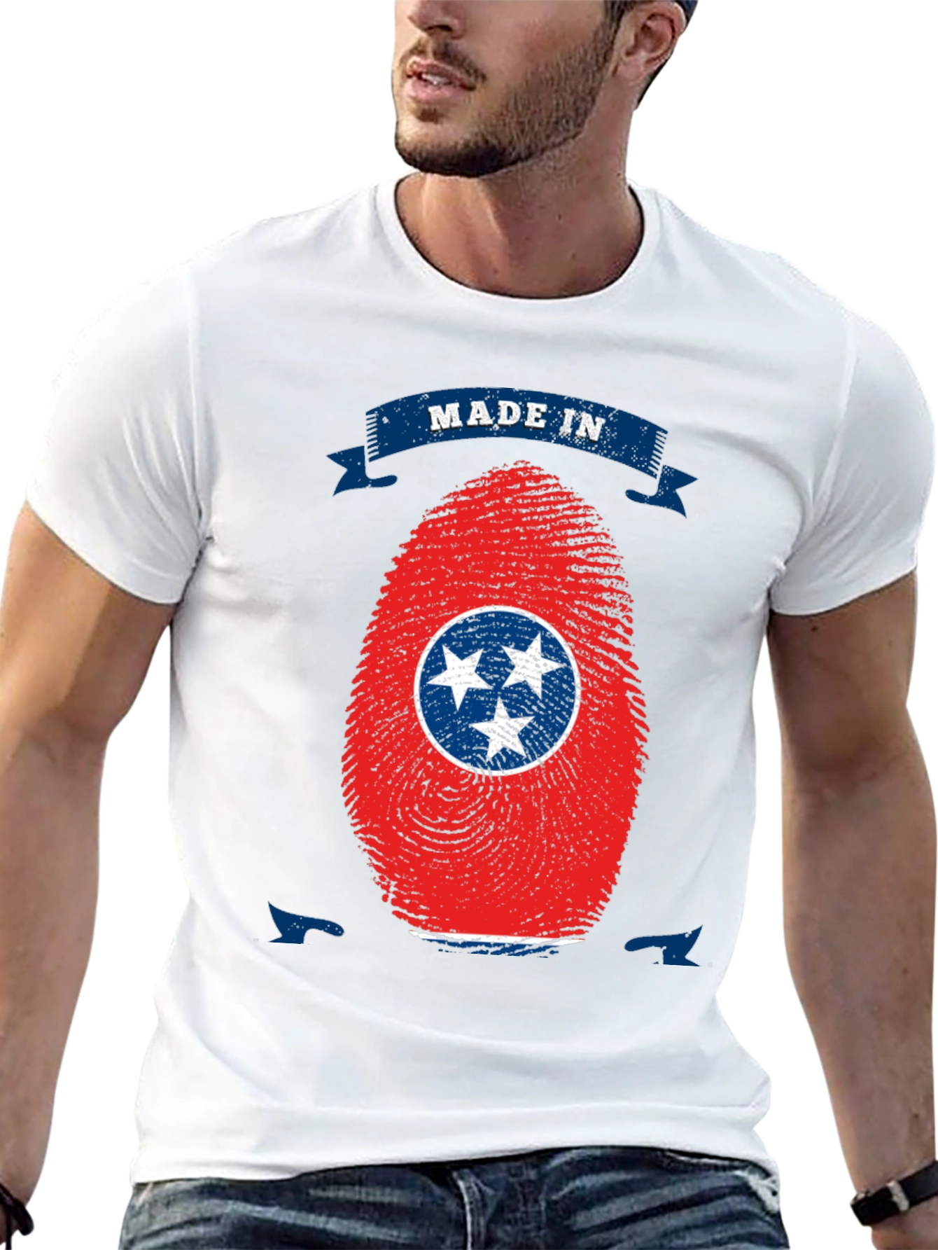Made in Tennessee Fingerprint T-Shirt