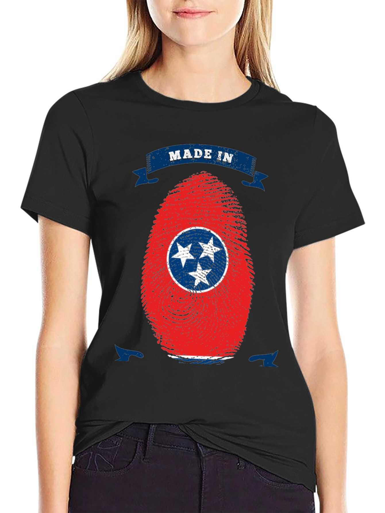 Made in Tennessee Fingerprint T-Shirt