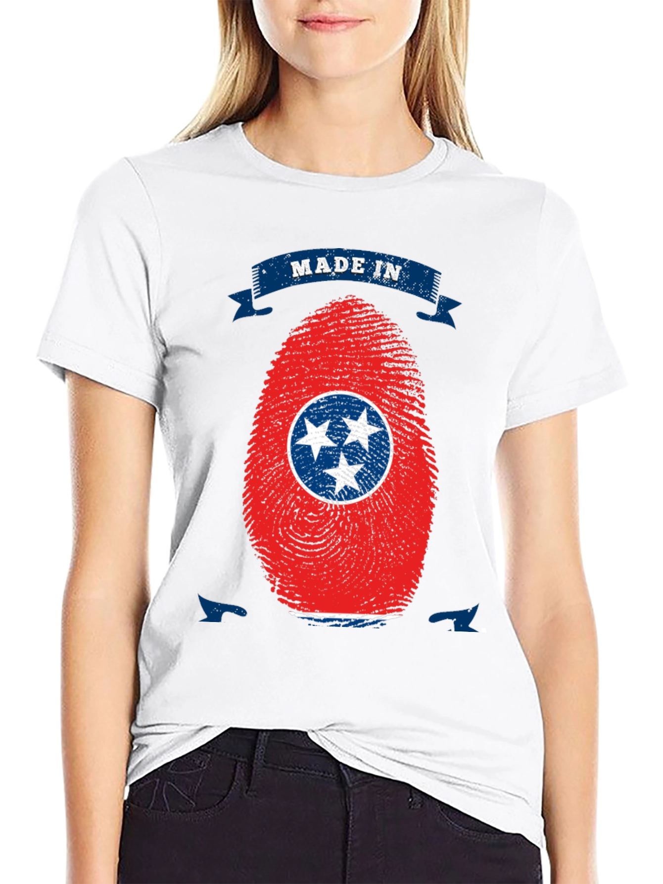Made in Tennessee Fingerprint T-Shirt