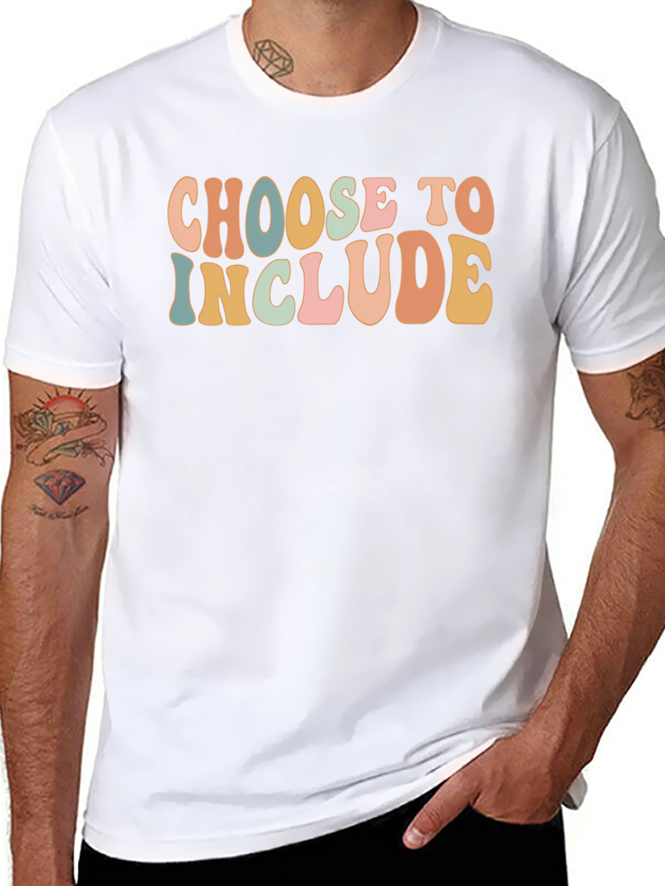 Choose To Include T-Shirt Retro Style