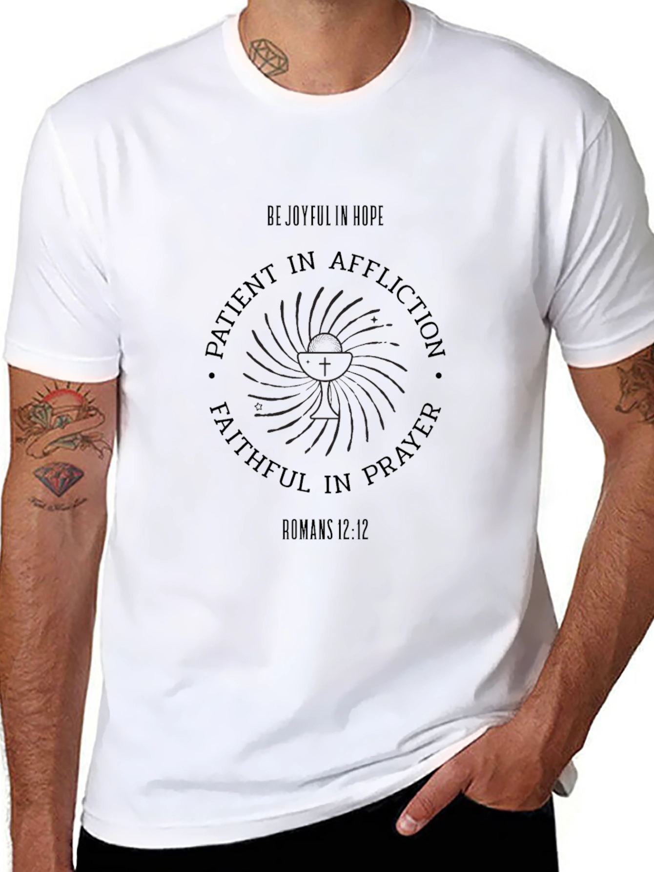 Be Joyful in Hope Graphic T-Shirt