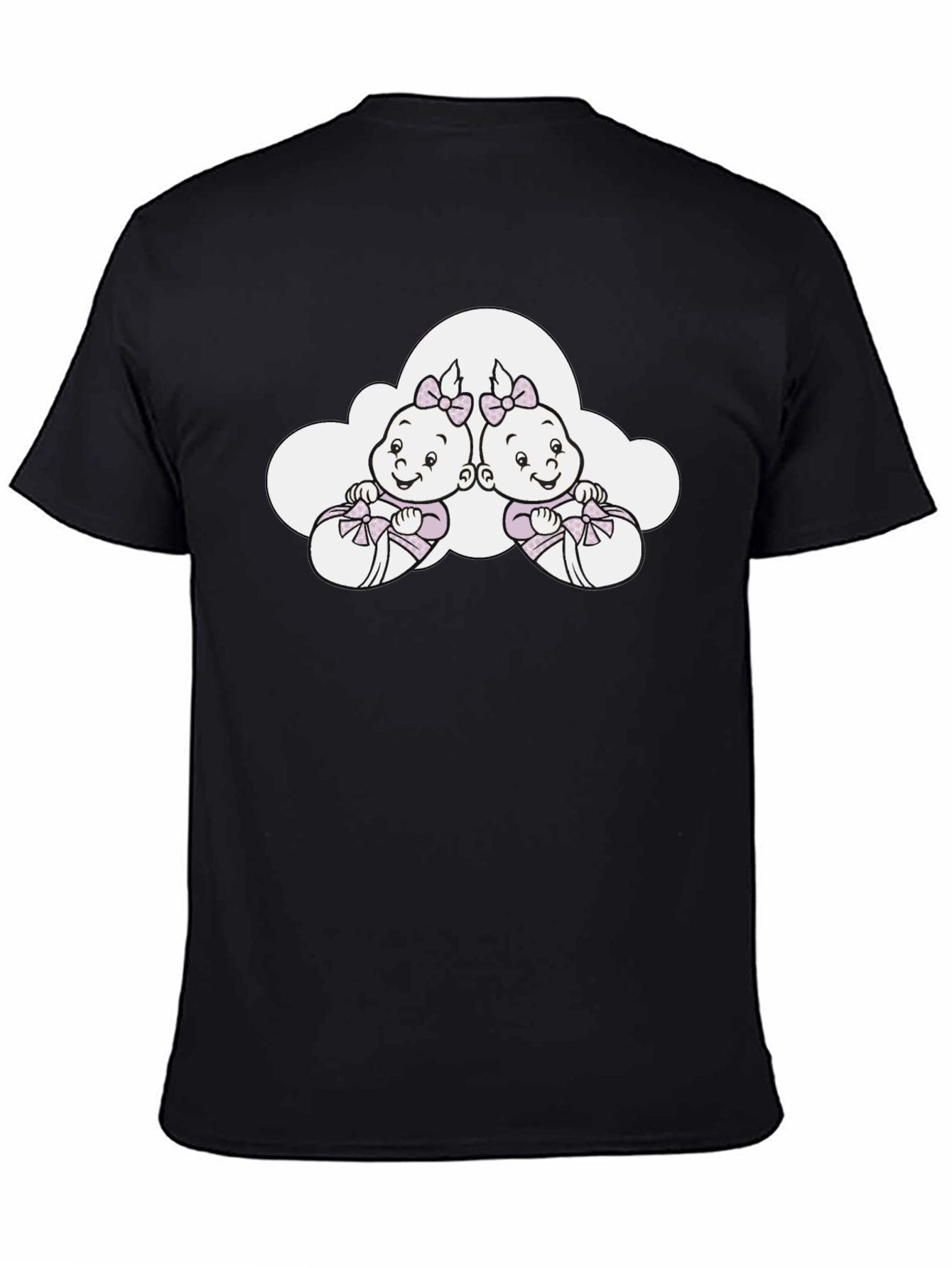 Twin Baby Cartoon T-Shirt