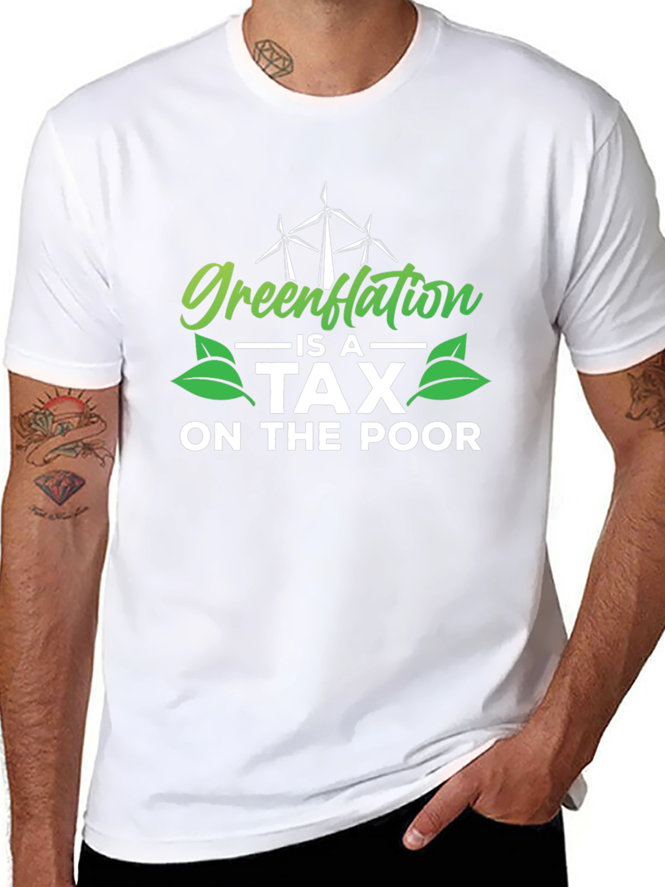 Greenflation is a Tax on The Poor T-Shirt
