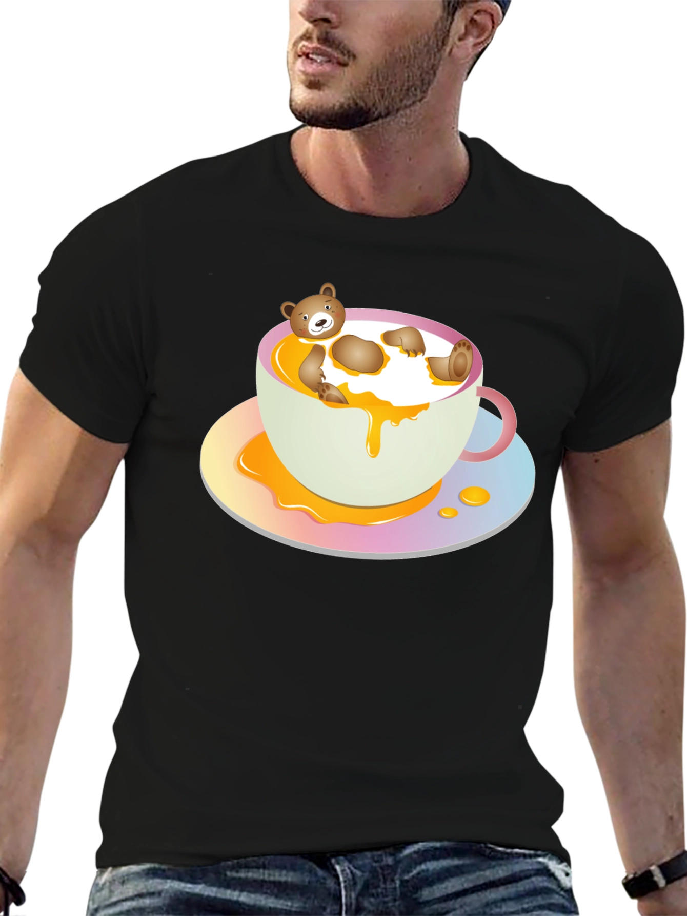 Honey Bear in Cup T-Shirt