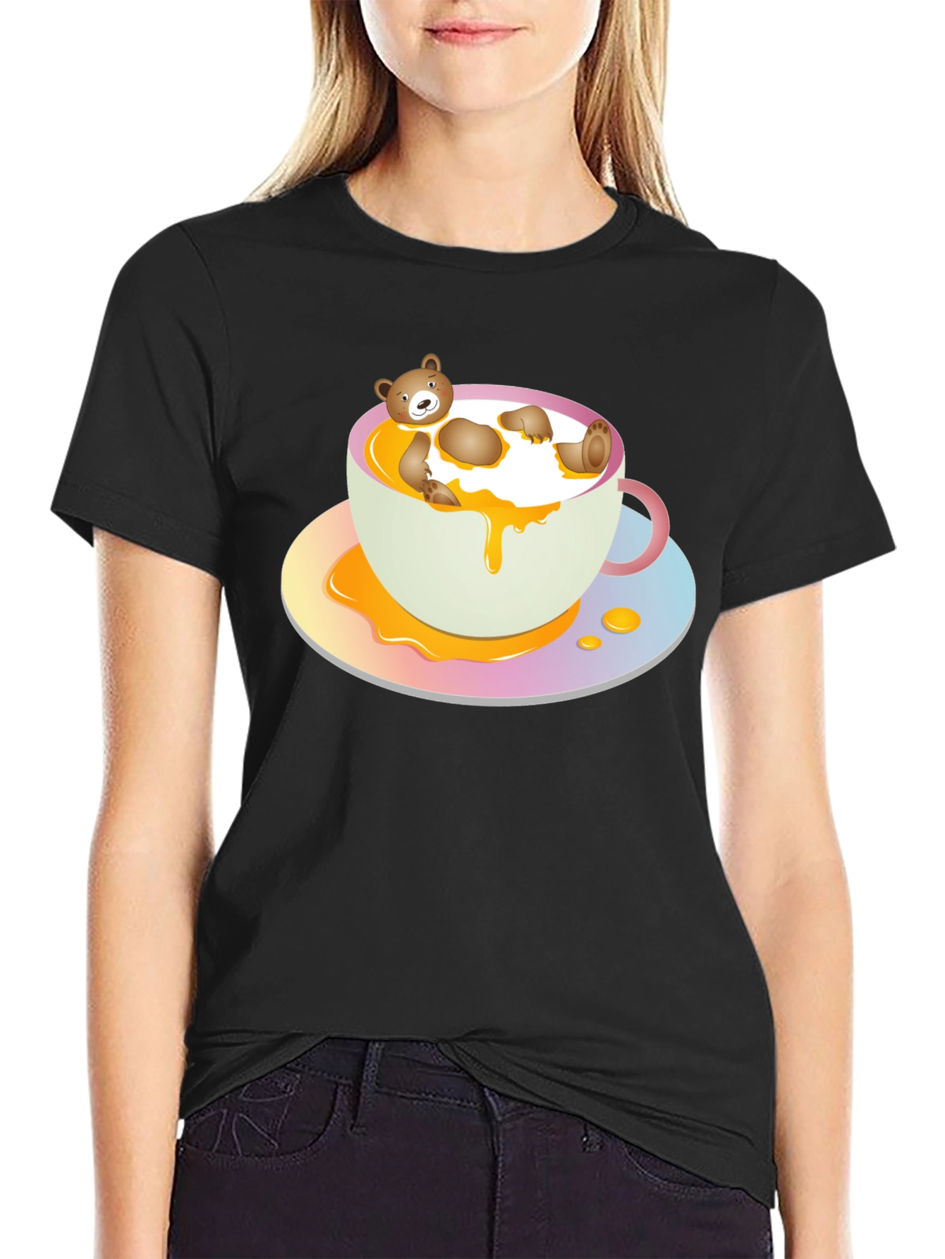 Honey Bear in Cup T-Shirt