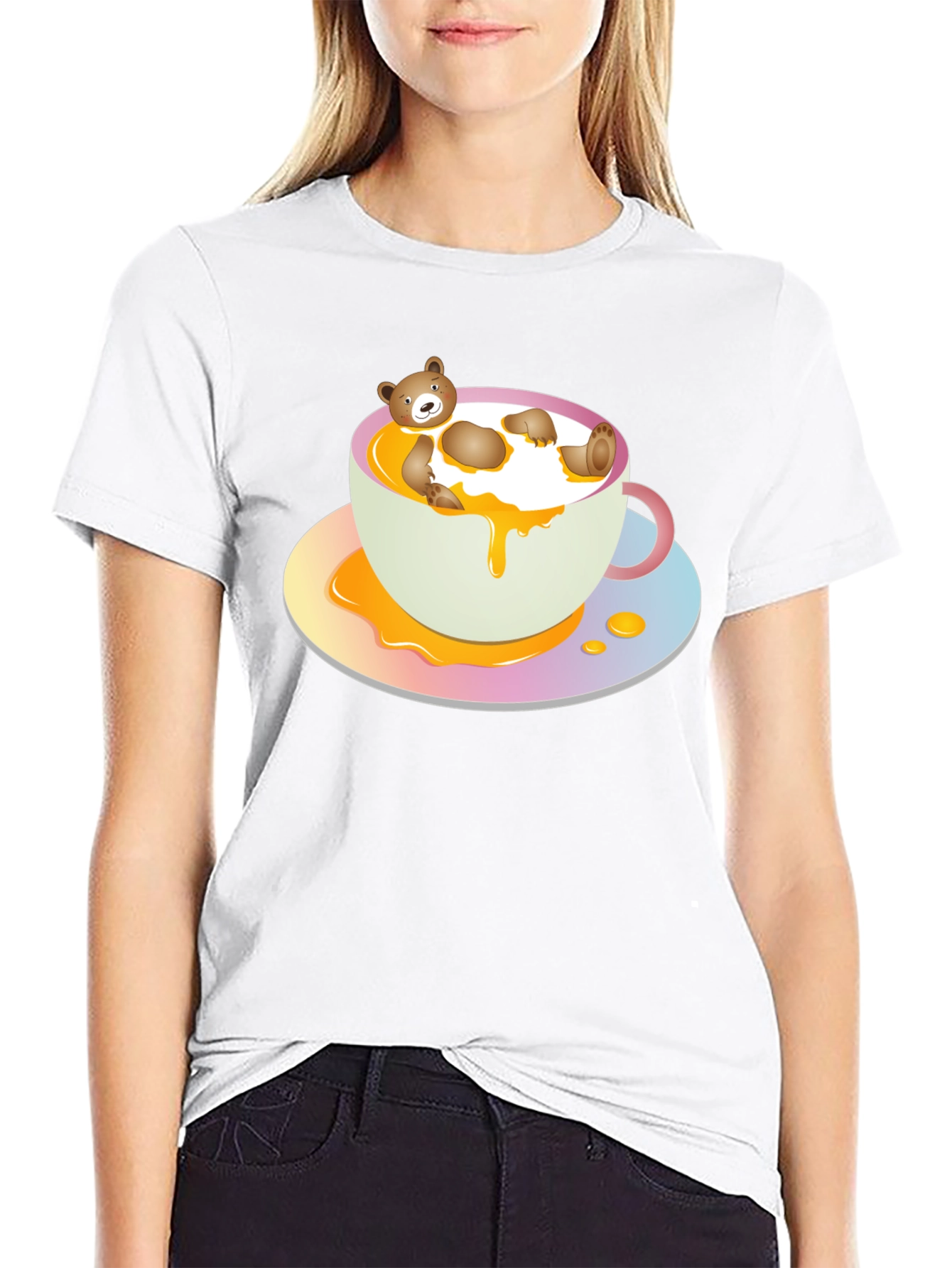 Honey Bear in Cup T-Shirt