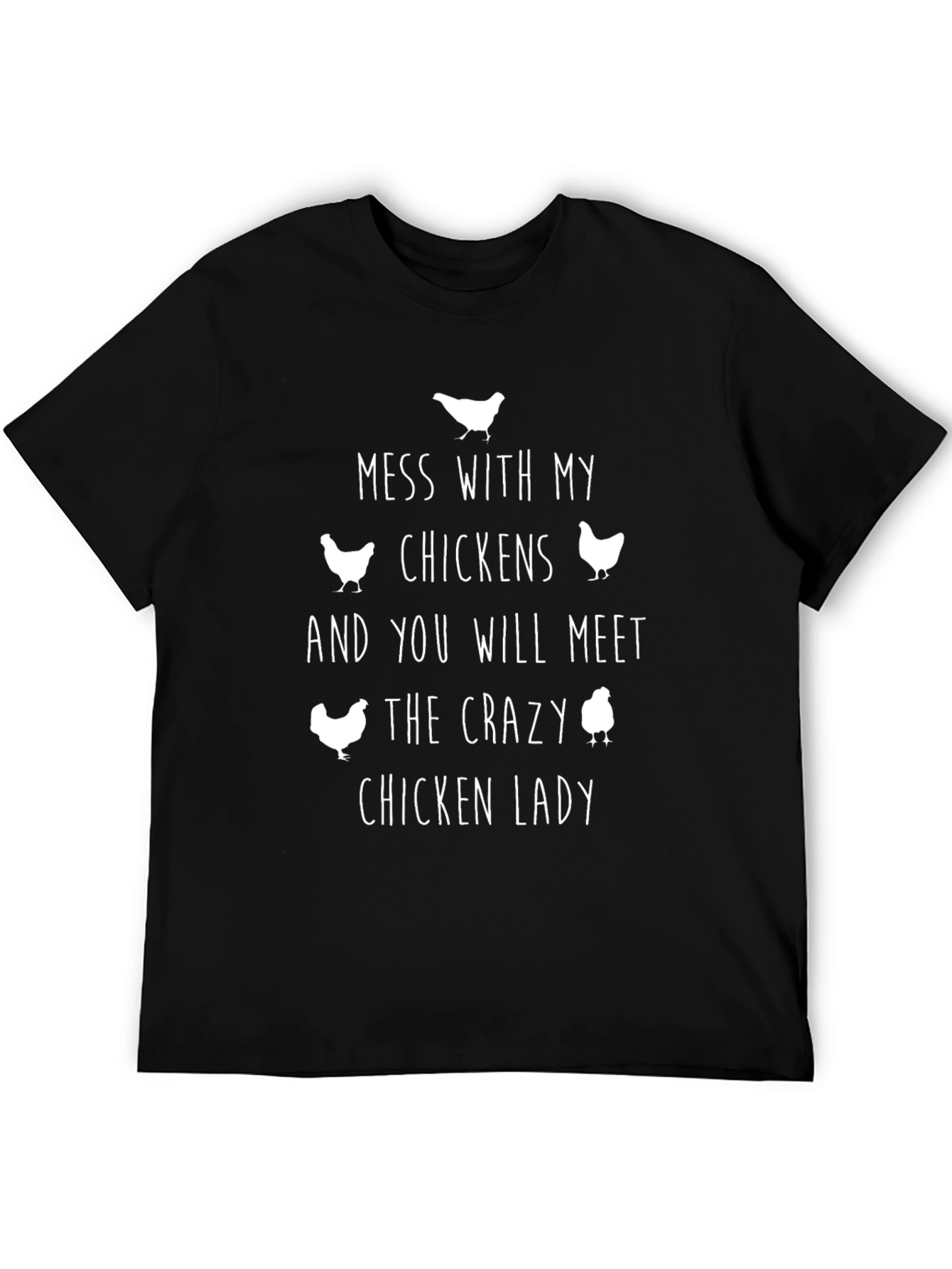 Crazy Chicken Lady Graphic Tee