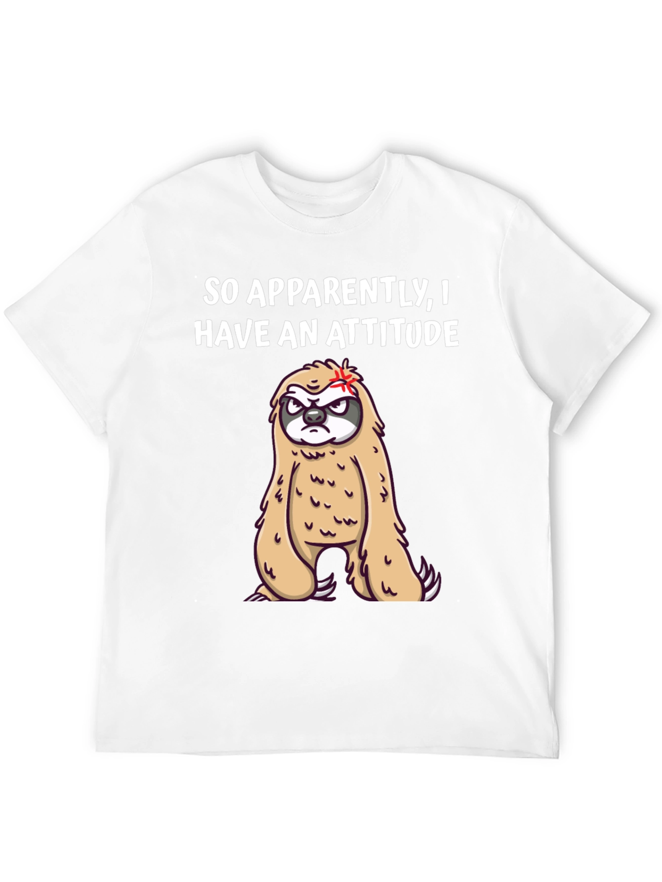 Funny Sloth Attitude T-Shirt - Unisex