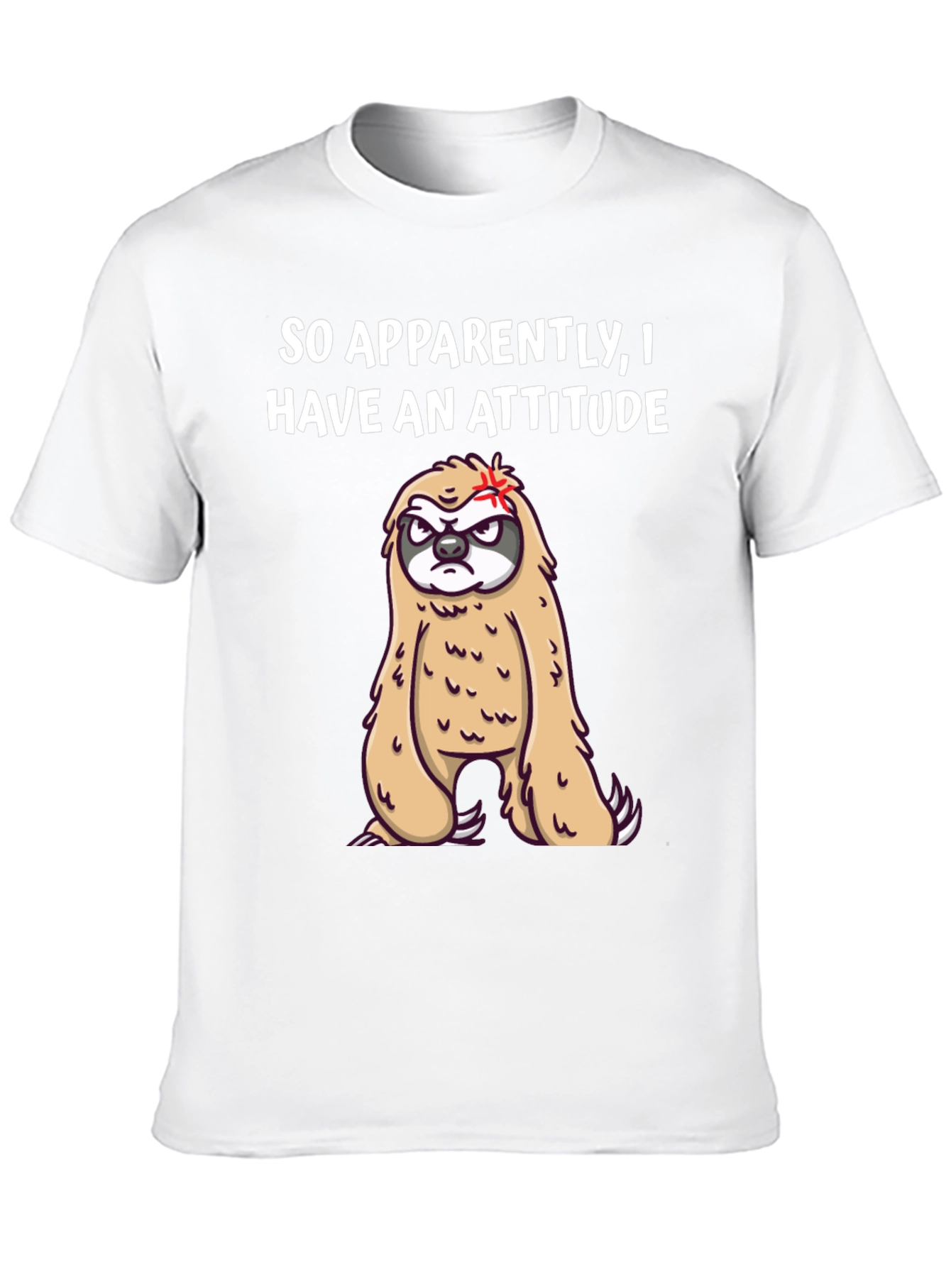 Funny Sloth Attitude T-Shirt - Unisex