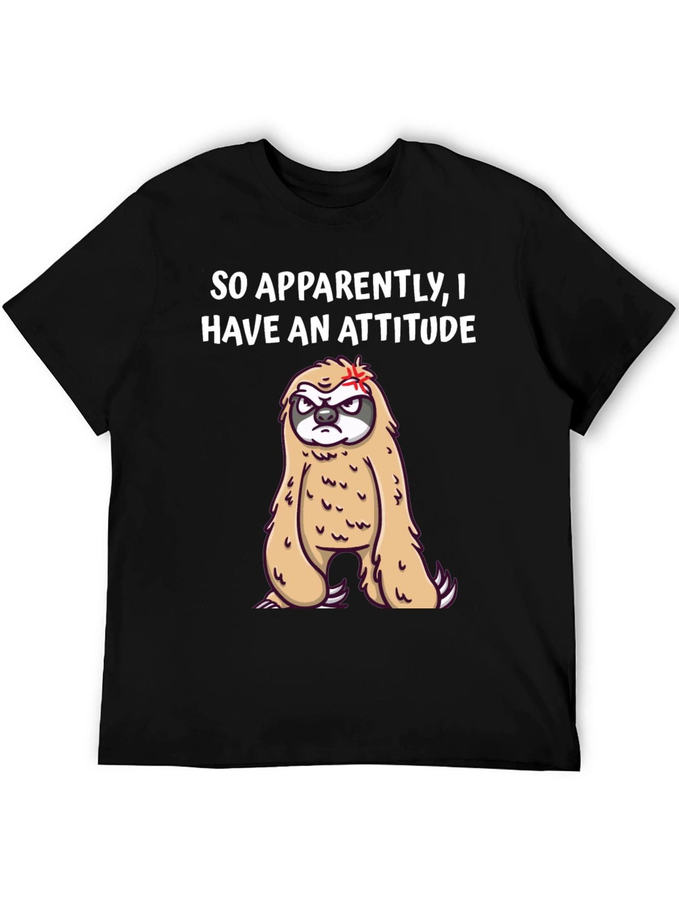 Funny Sloth Attitude T-Shirt - Unisex