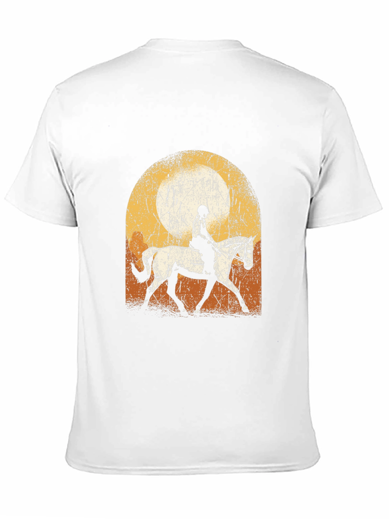 Retro Horse Rider T-Shirt Equestrian Style