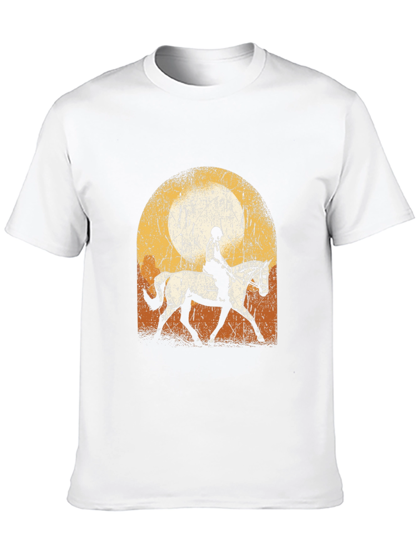 Retro Horse Rider T-Shirt Equestrian Style