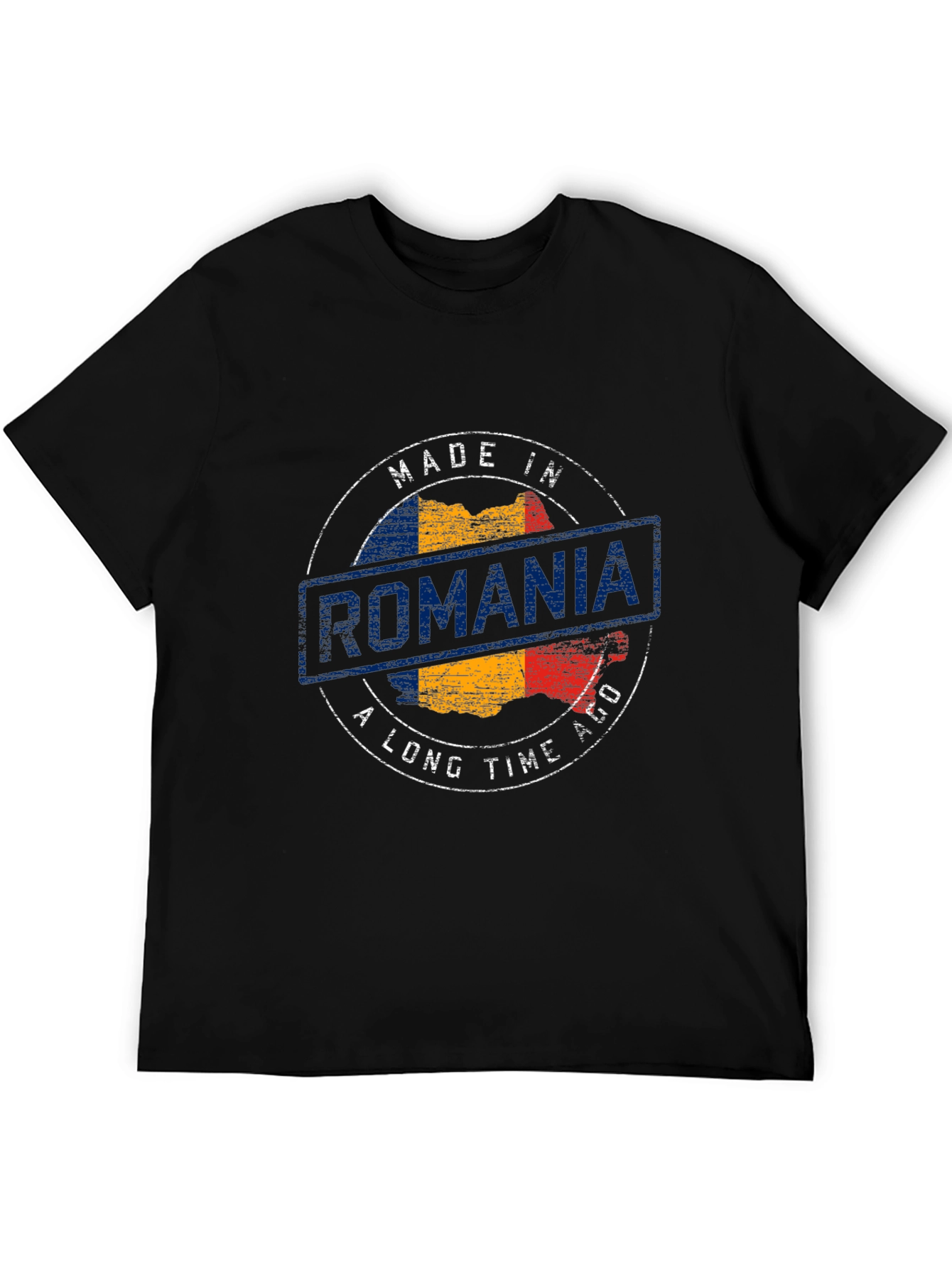 Made in Romania T-Shirt Romanian Flag Tee