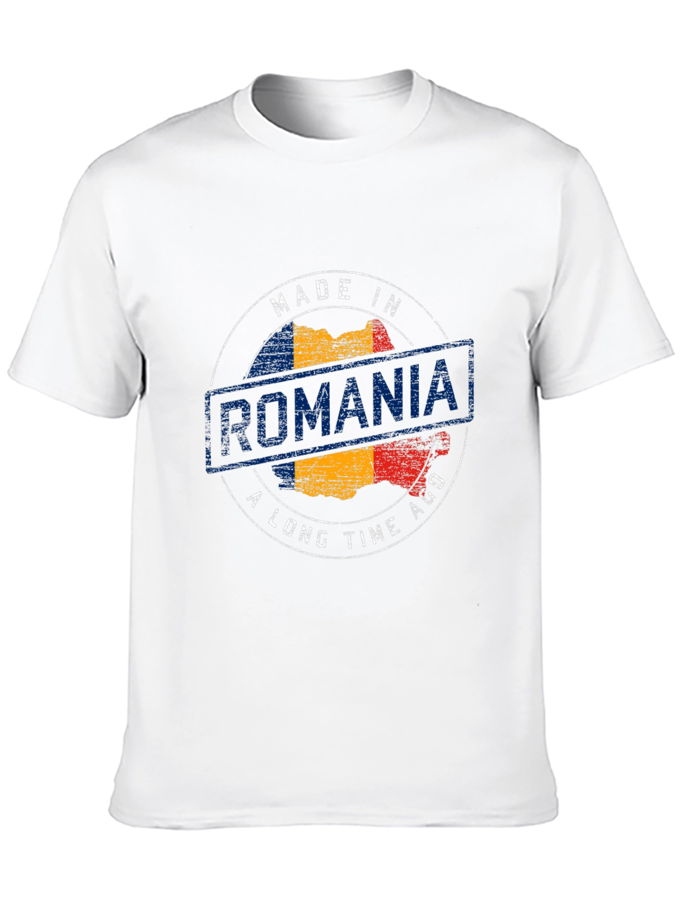 Made in Romania T-Shirt Romanian Flag Tee