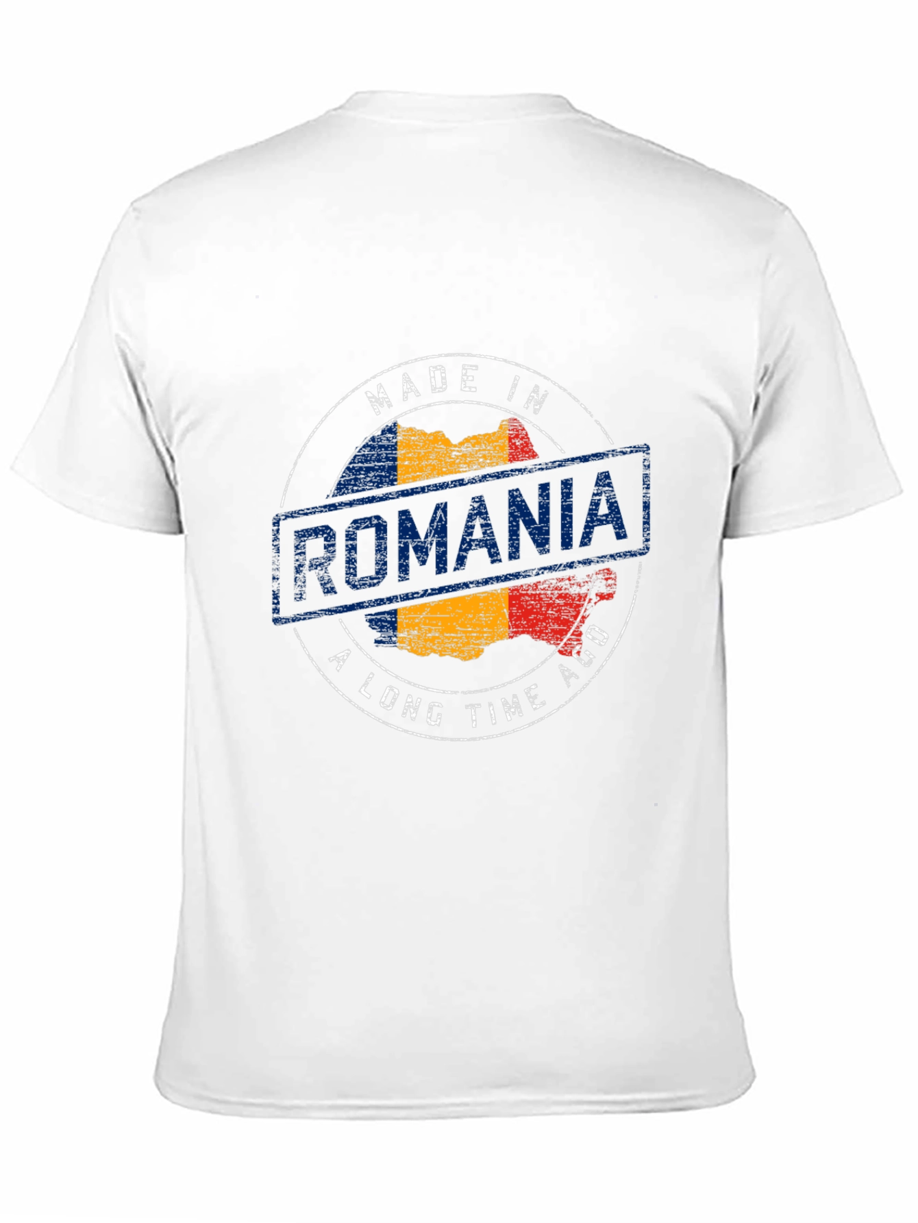 Made in Romania T-Shirt Romanian Flag Tee