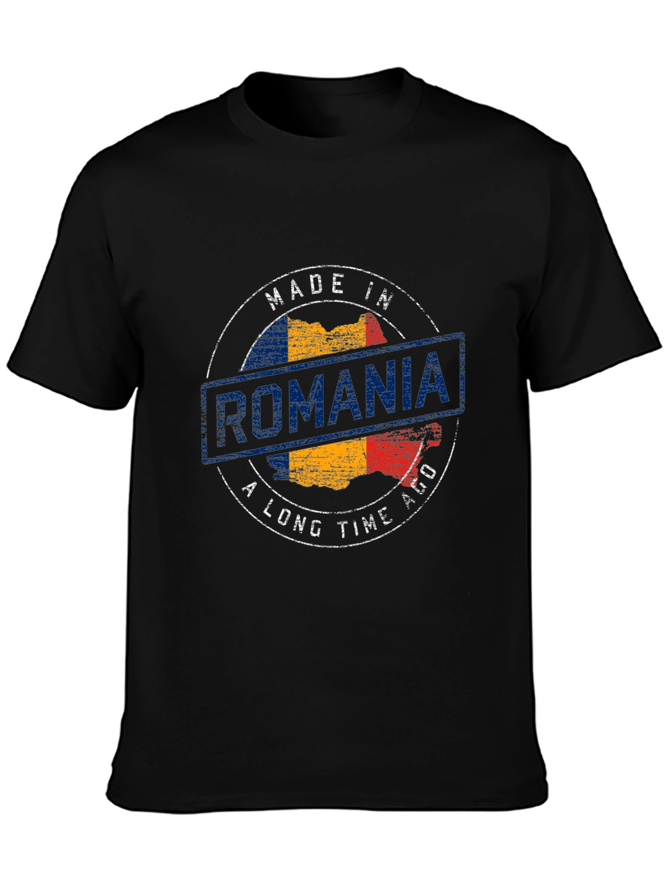 Made in Romania T-Shirt Romanian Flag Tee