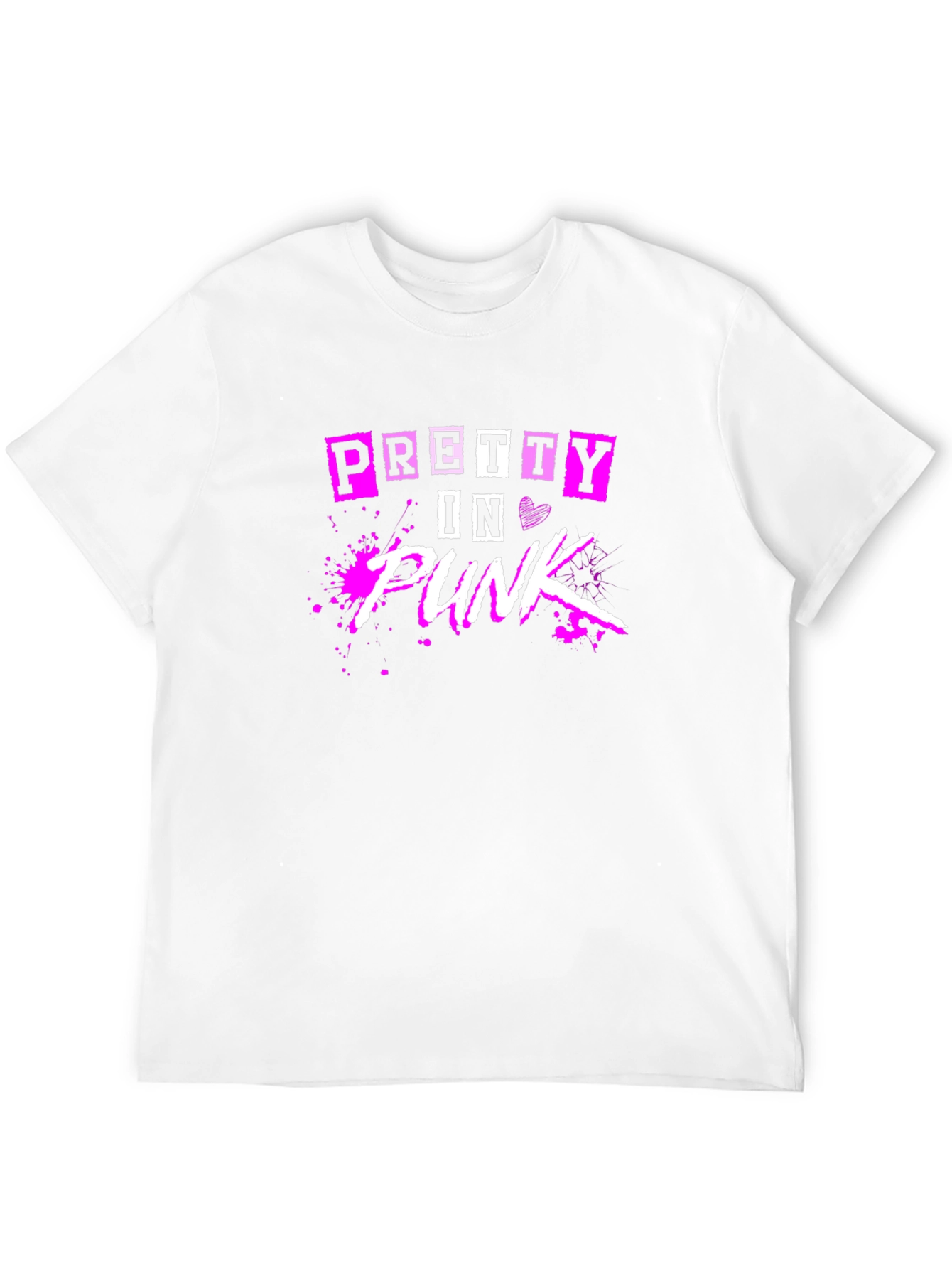Pretty in Punk Graphic Tee - Black T-Shirt