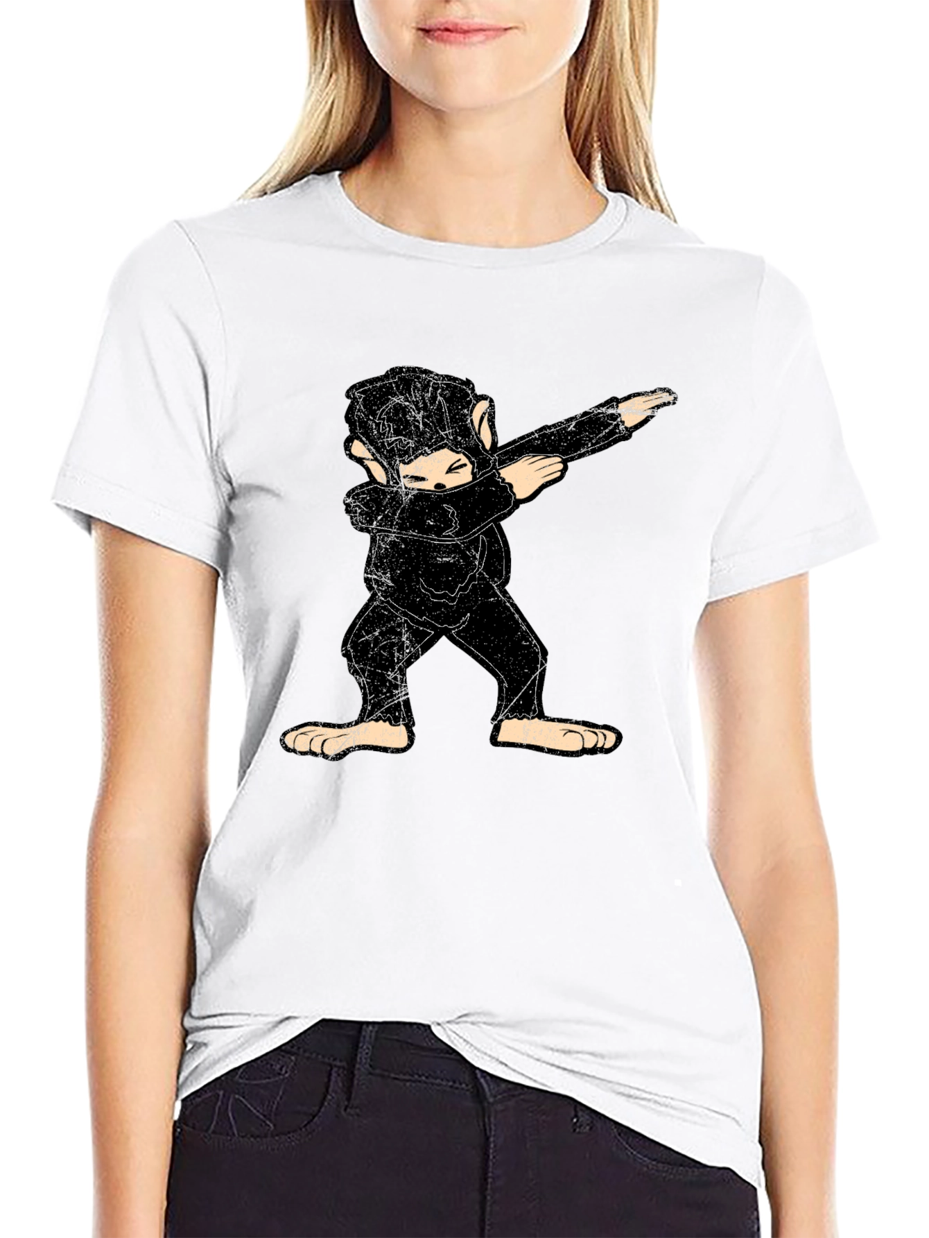 Dabbing Monkey Graphic Tee - Unisex