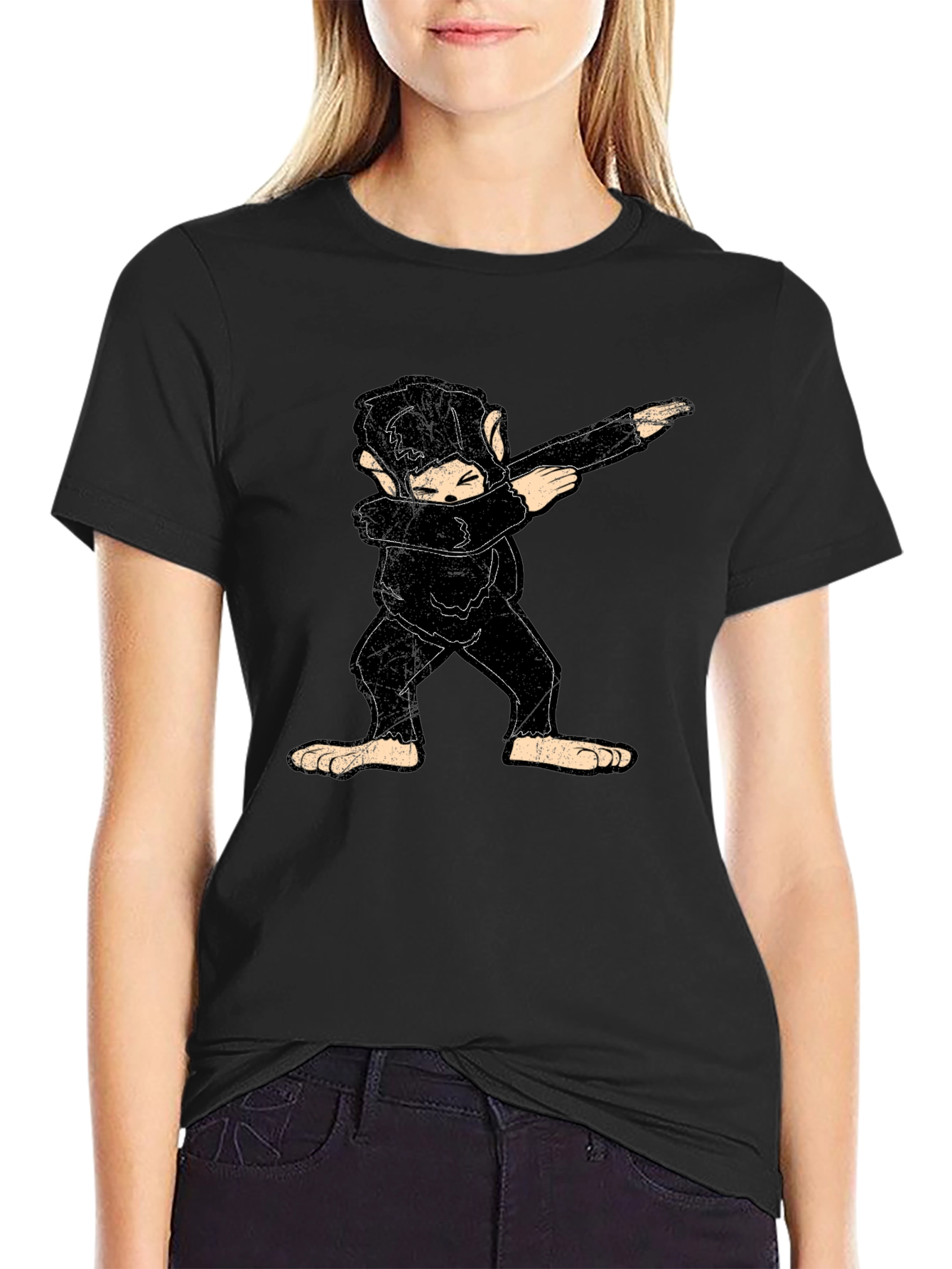 Dabbing Monkey Graphic Tee - Unisex