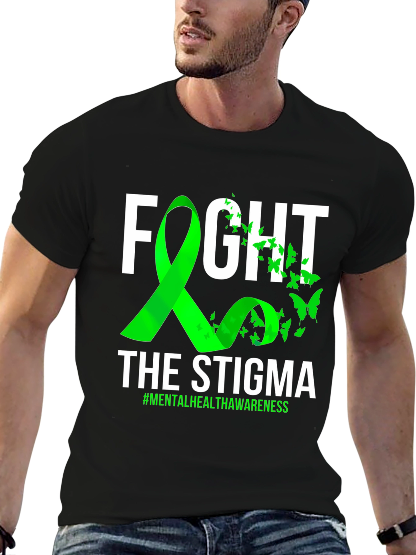 Fight the Stigma Mental Health Awareness T-Shirt